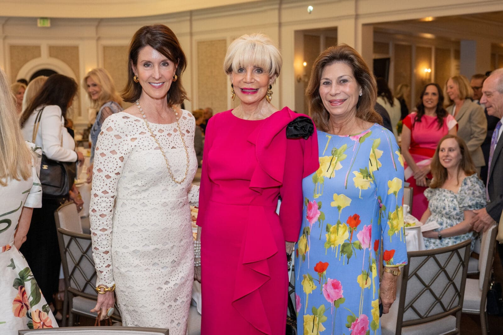 Phoebe Tudor, Leisa Holland-Nelson Bowman, Cathy Brock at CanCare's 'Hope Survivorship' luncheon (Photo by Jacob Power)