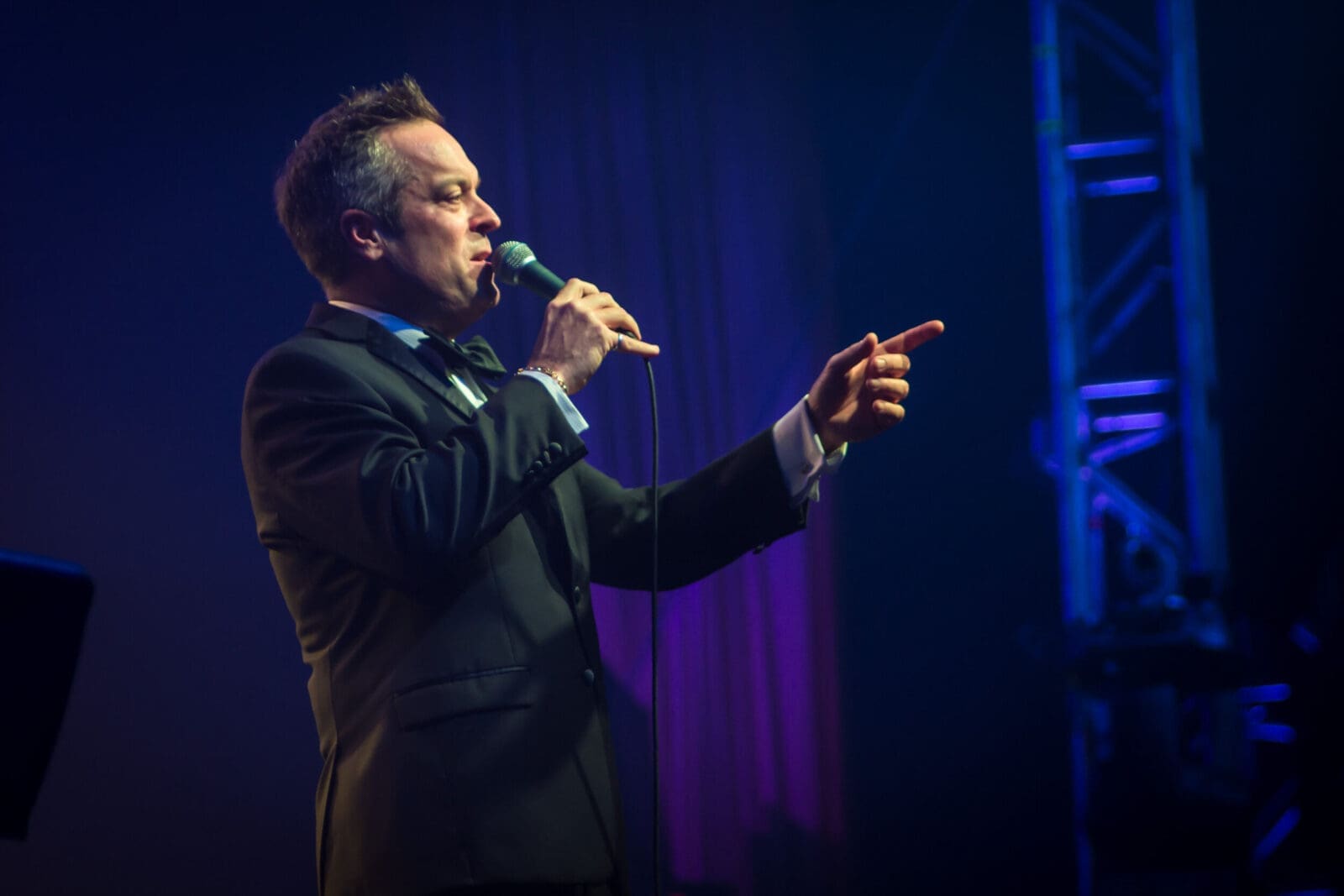 Ricki Derek & the Vegas Six perform "A Sinatra Tribute" on Thursday, May 14, at Four Day Weekend Theater. (Courtesy)