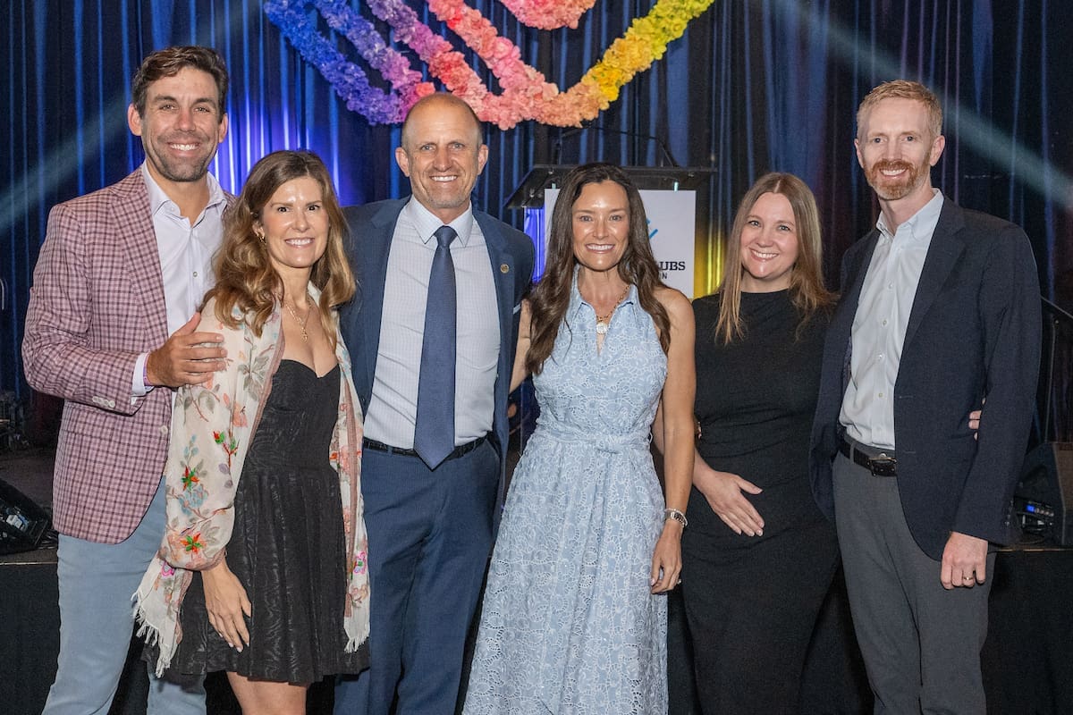 Ryan & Elizabeth Dewitt, 
Greg and Kim Keller, 
Brandon & Julie Sewell at the Boys & Girls Clubs of Greater Houston 'Great Futures' gala