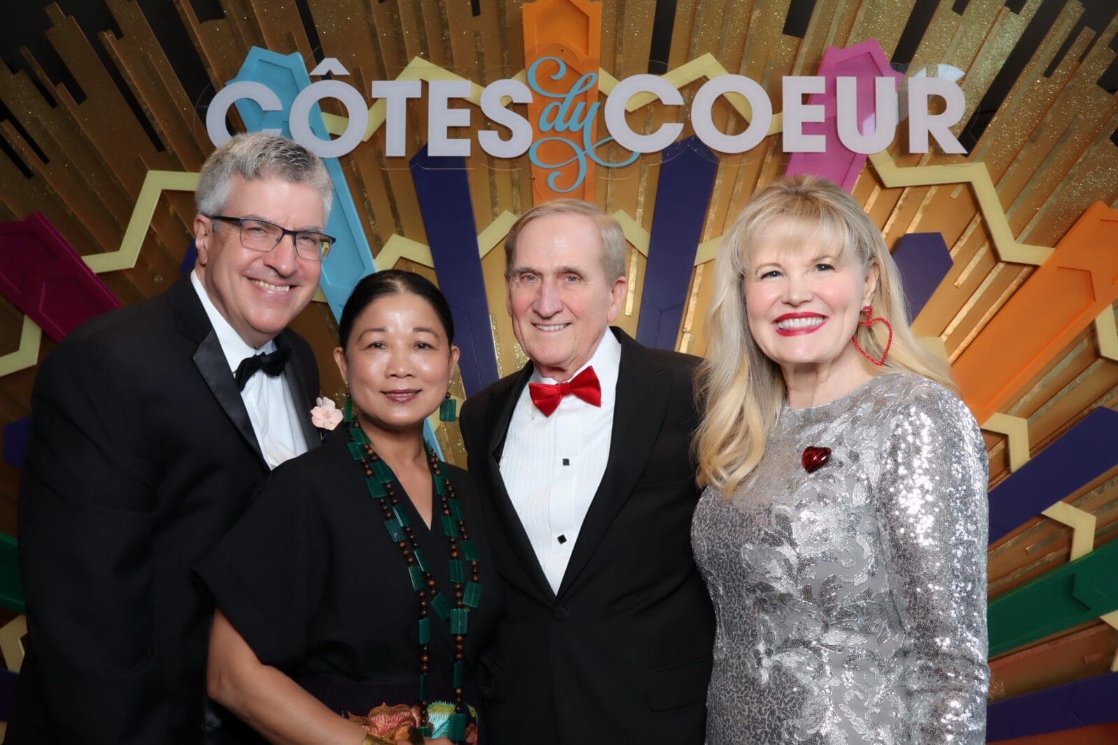 Scott Douglas, Kunthear Mam-Douglas, John Pickett, and Regina Bruce. (Photo by See Pink, Inc)