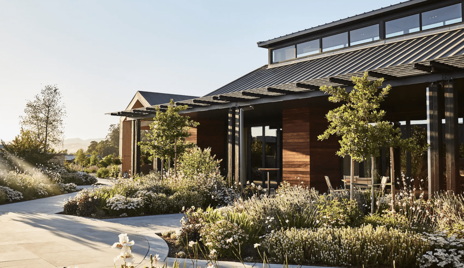 Architecture of the residences at Stanly Ranch, as in Auberge tradition, reflect the area in which it is located (Courtesy Auberge Collection)
