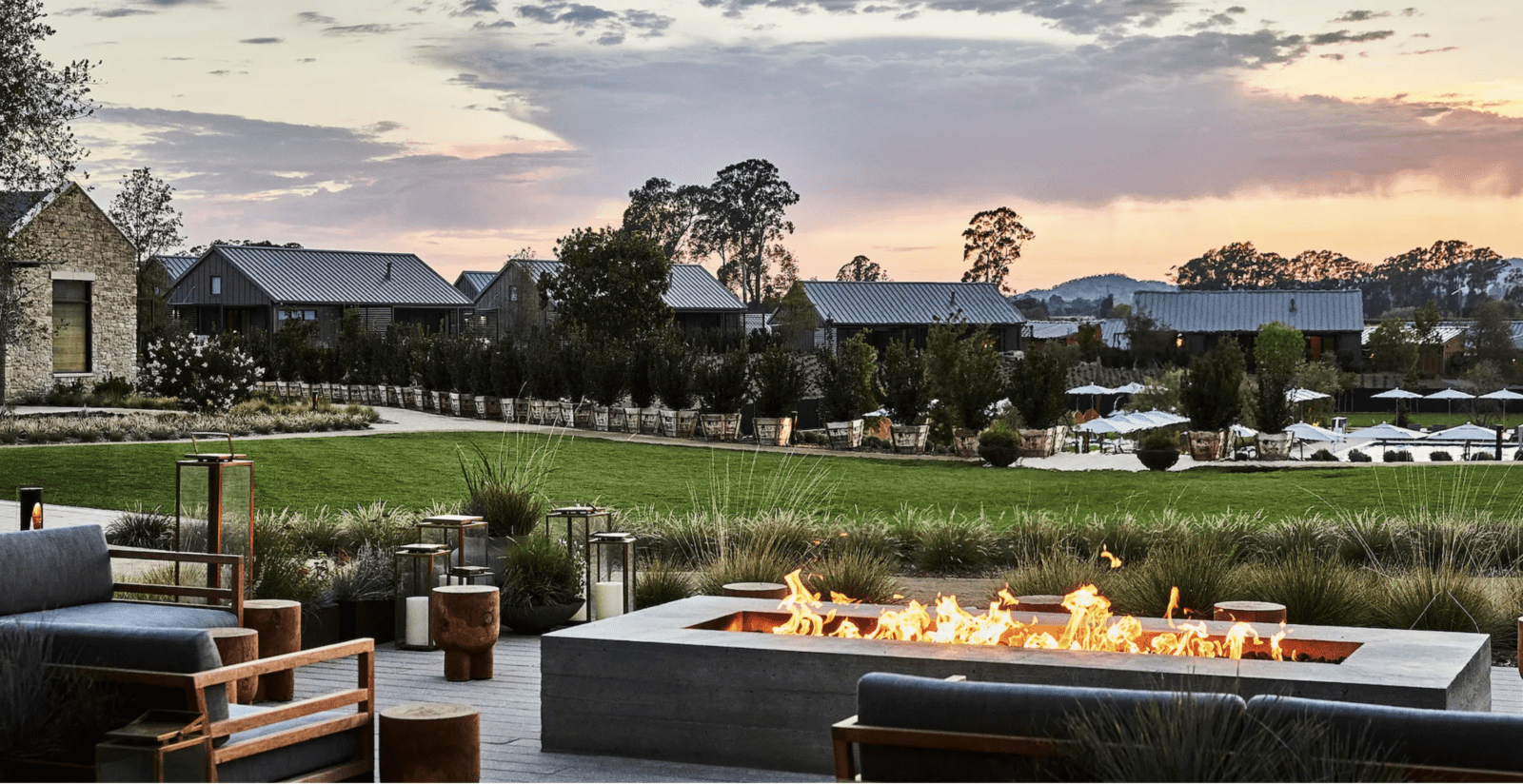 Stanly Ranch Auberge Collection stretches across 712 acres of chardonnay and pinot noir grapes (Courtesy Auberge Collection)