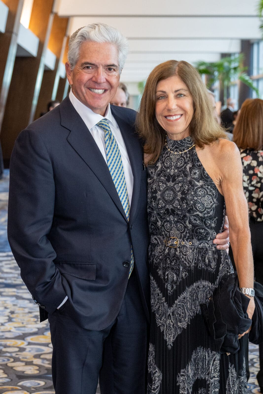 Michael & Susan Bono at the Holocaust Museum Houston  Lyndon Baines Johnson Moral Courage Award Dinner (Photo by Jacob Power)