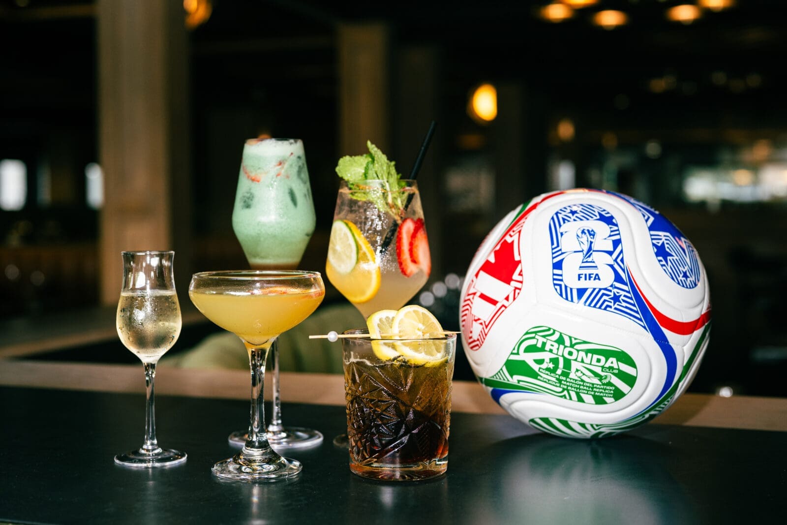 In Trinity Groves, Winsome Prime has crafted four specialty cocktails for the World Cup. (Courtesy of CRViii Media)