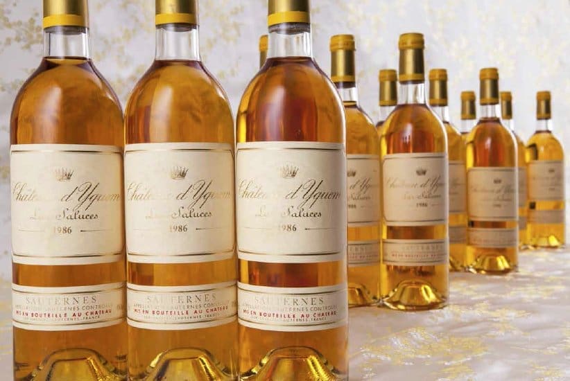 The 1986 Château d'Yquem is a worthy goal, and bottles are available from various merchants.