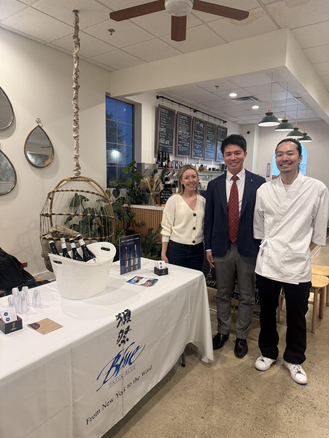 Both Hiro and Nami are both certified sake sommeliers. Like wine, sake carries the identity of the place where it is produced, they say. (Courtesy)
