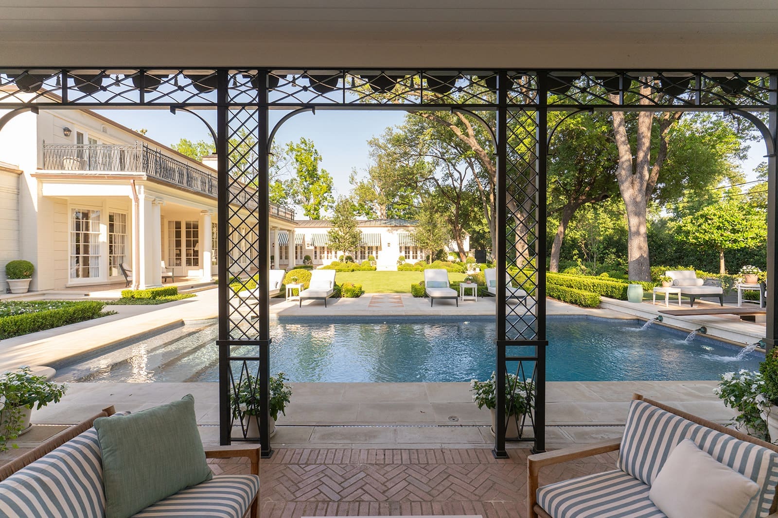 The backyard oasis (Photo by Clark Cabus)