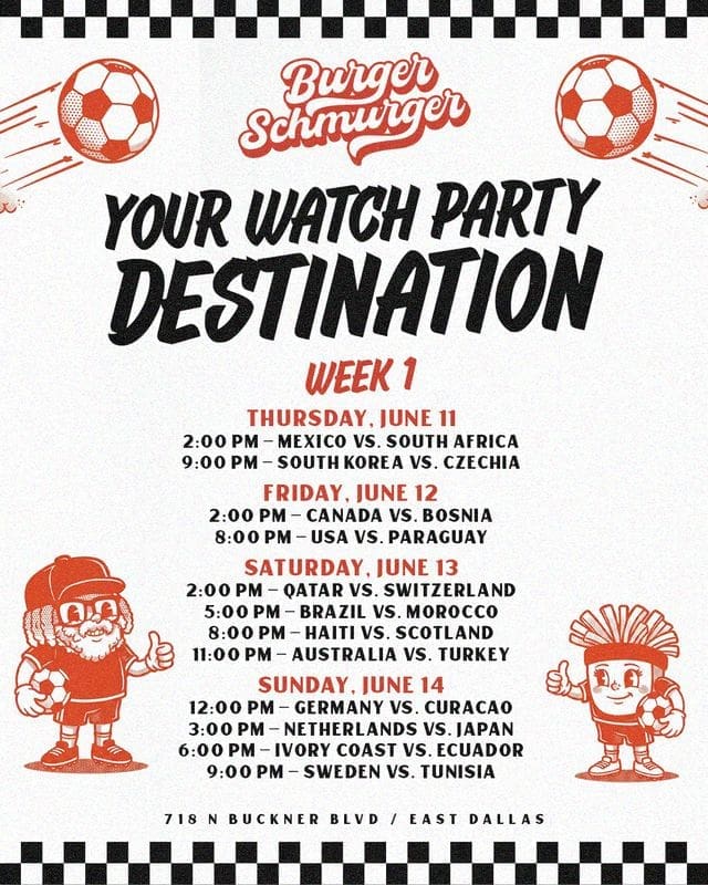 World Cup watch parties Dallas