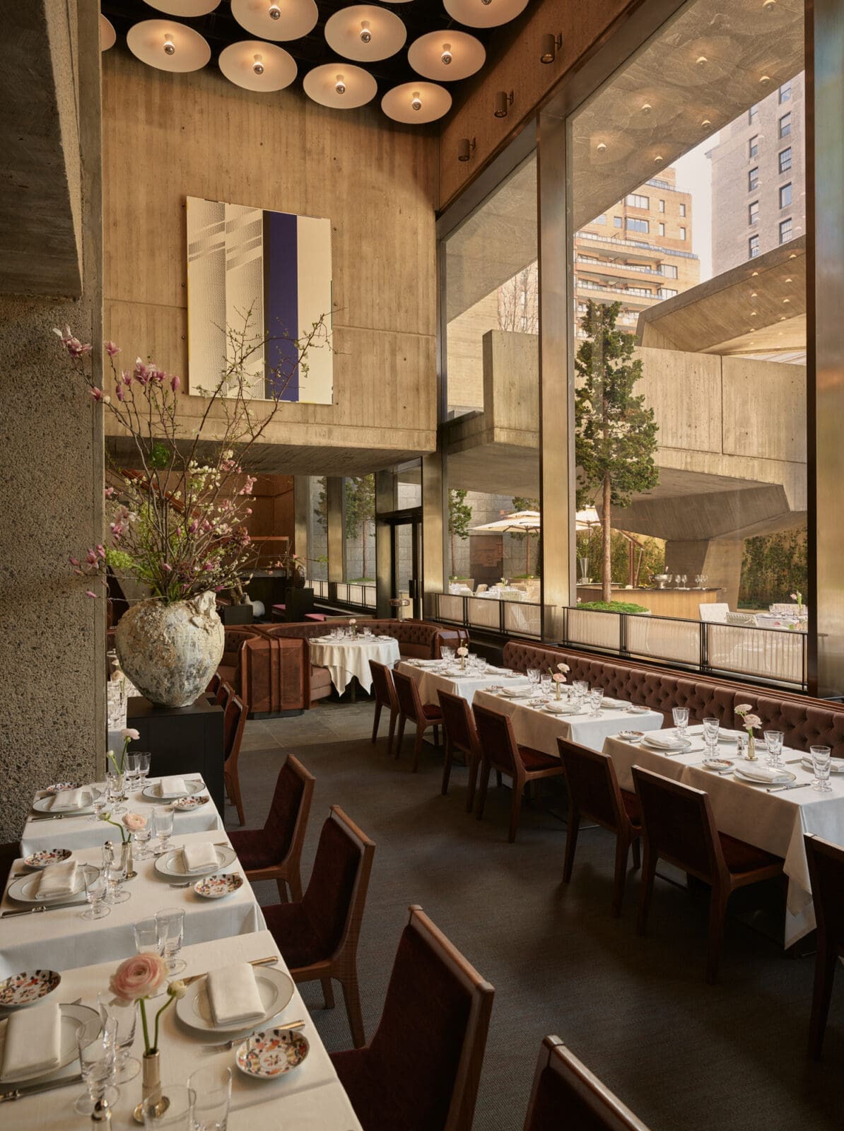 Marcel has a rotating inventory of Sotheby’s blue-chip art. (Photo by Rich Stapleton)