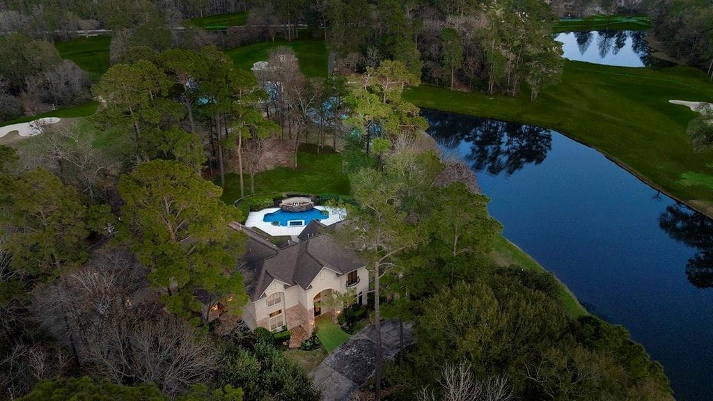 The lot is 1.62 acres, and has plenty of room for backyard amenities.