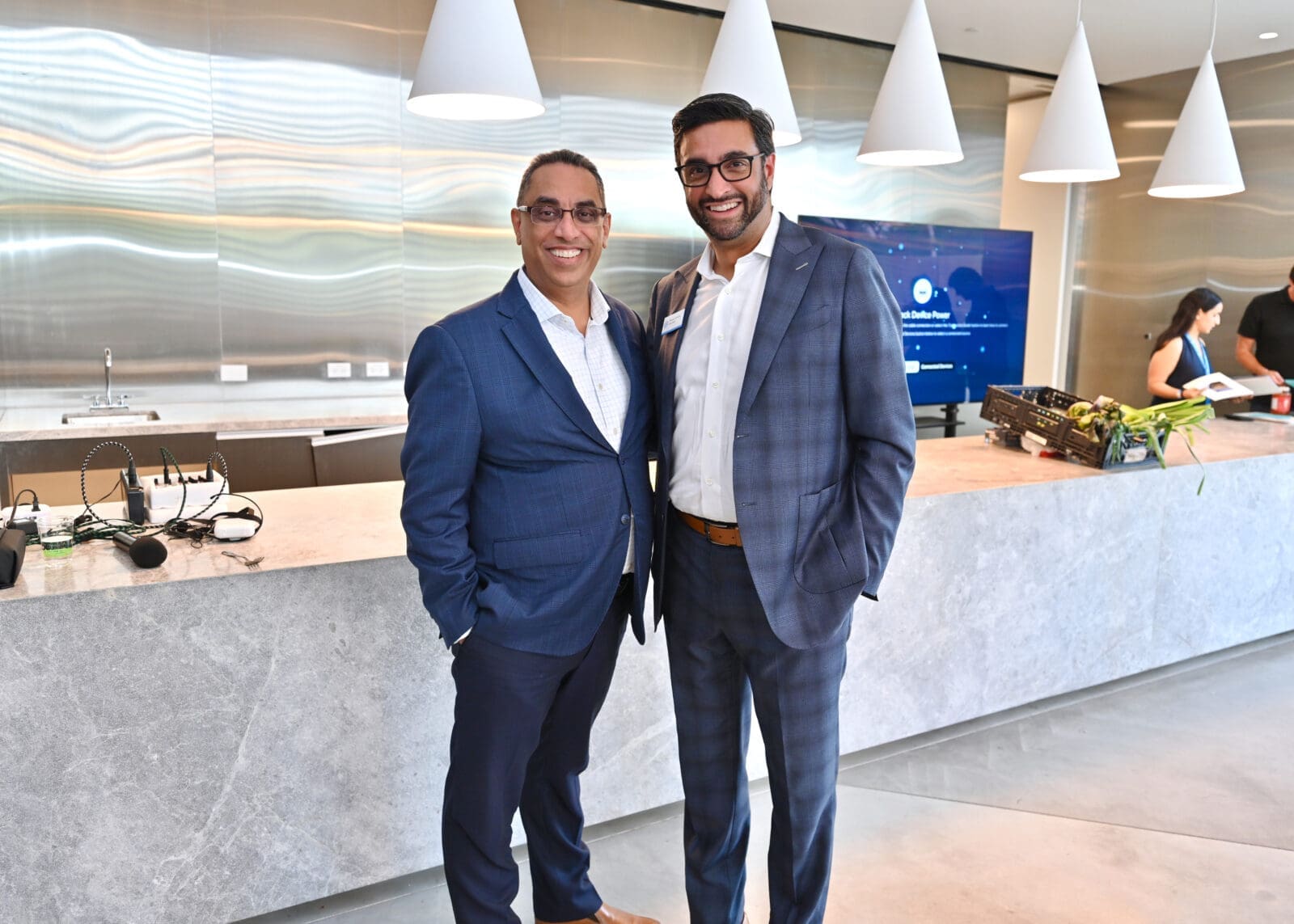 Al-Karim Alidina, Omar Samji at Spice Routes: The Cardamon Competition at Ismaili Center (Photo by Alex Montoya)