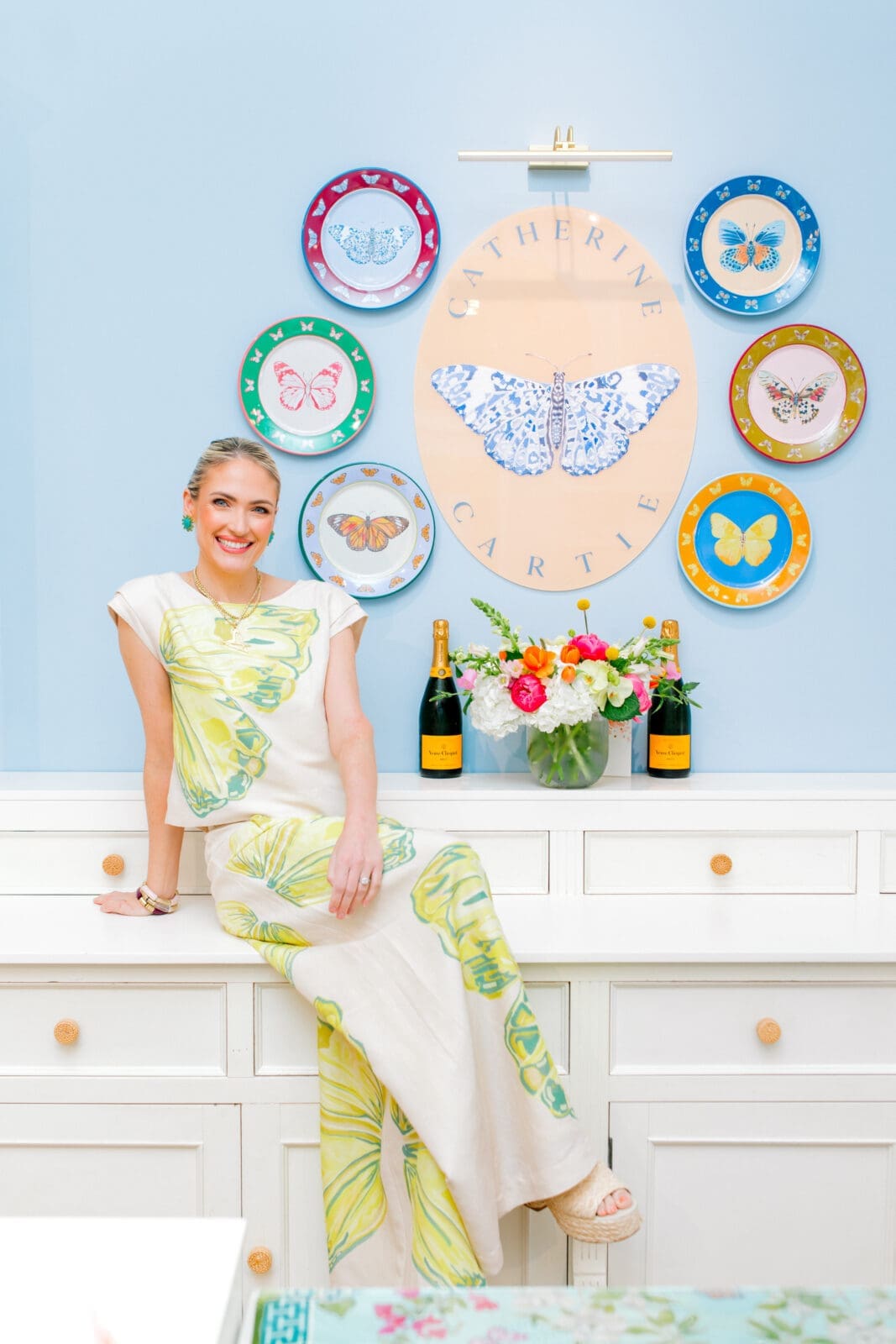 How Fort Worth Watercolor Artist Catherine Cartie Built a 100-Plus-Store Brand — Custom Mahjong Bags, Playing Cards, Silk Scarves, and More