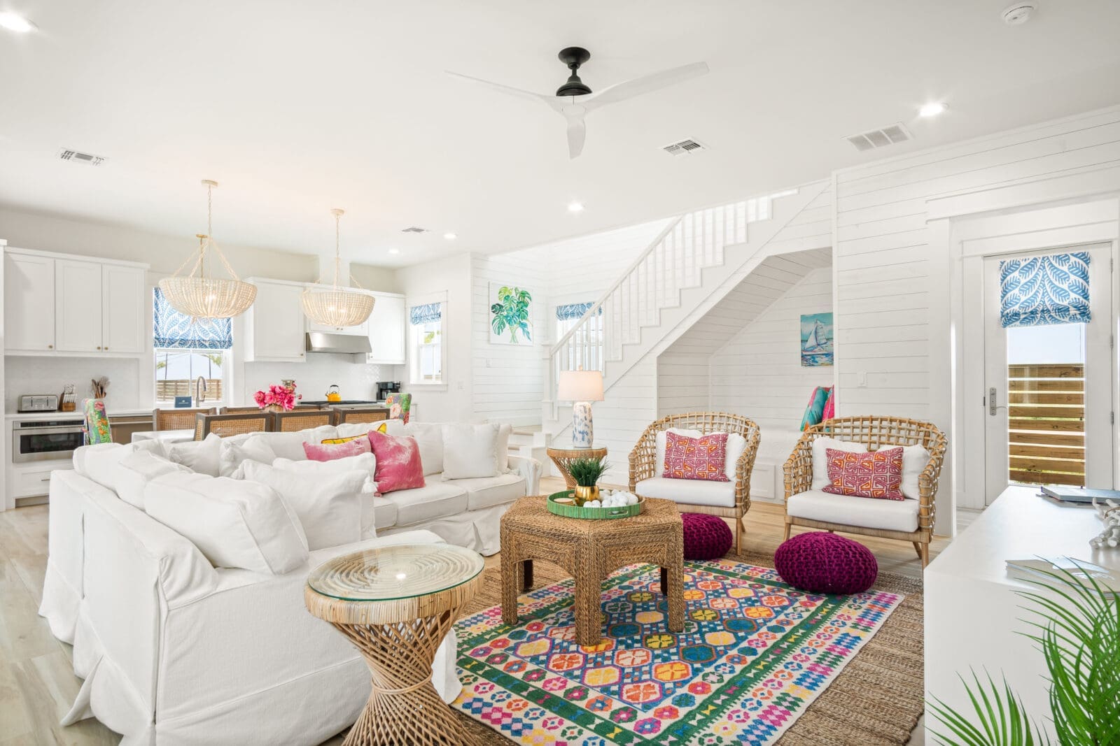 Across the entire village, rentals range from one-bedroom condominiums to massive, eight-bedroom, three-story homes. 