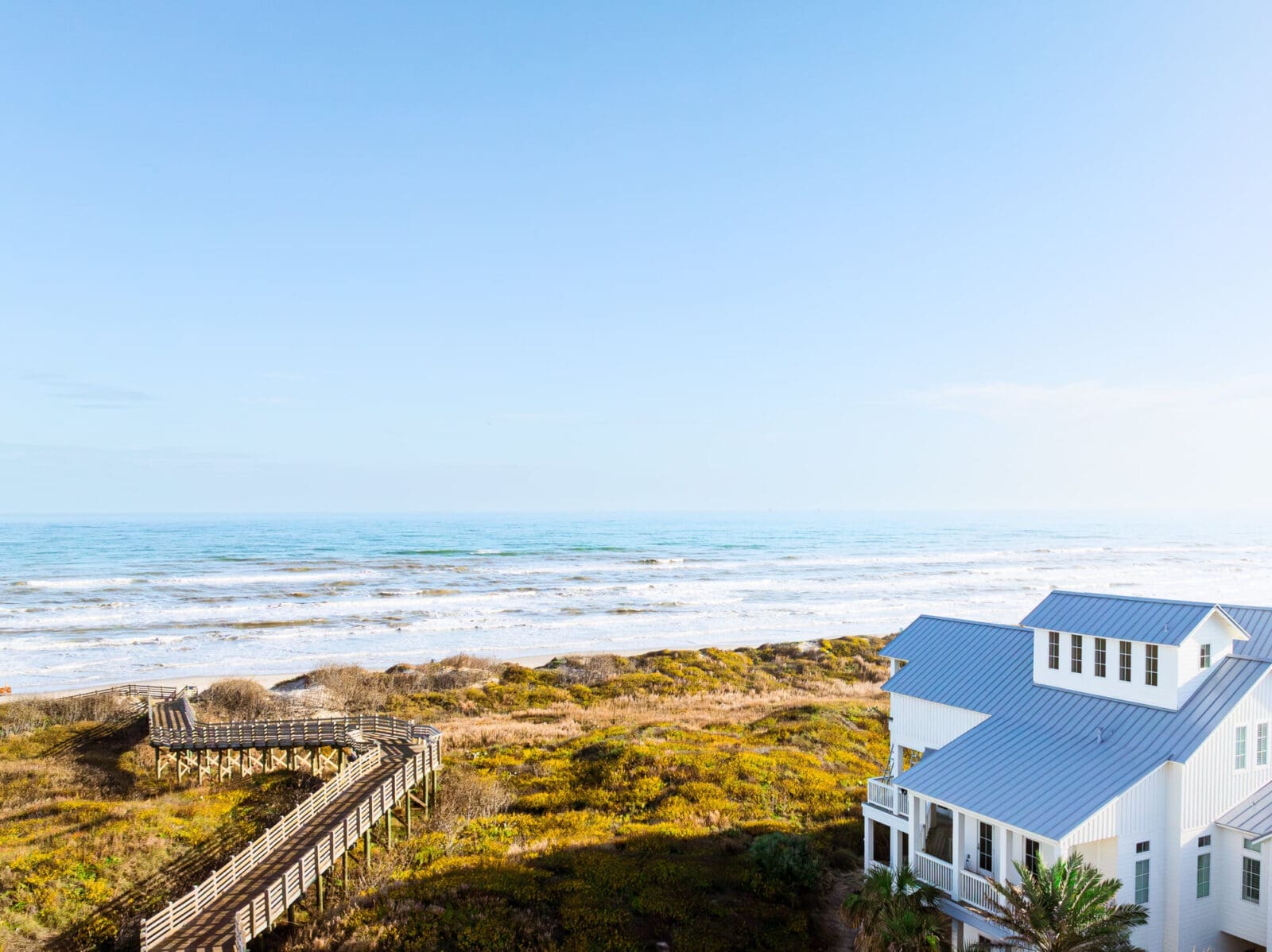 Cinnamon Shore is a luxury coastal village located on Mustang Island in Port Aransas.