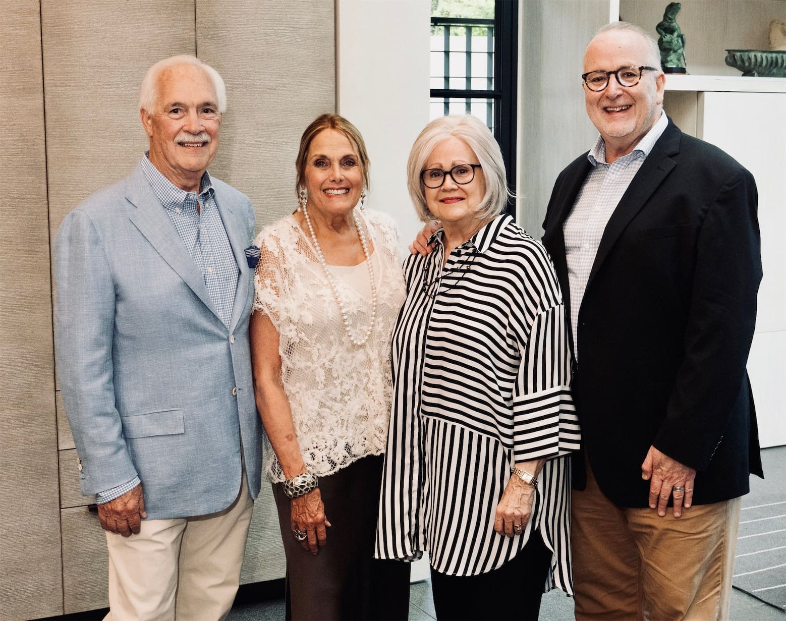 Ann and David Sutherland Host Cocktails & Book Signing Soirée for Architect Lionel Morrison at their Marvelous Modern Dallas Home