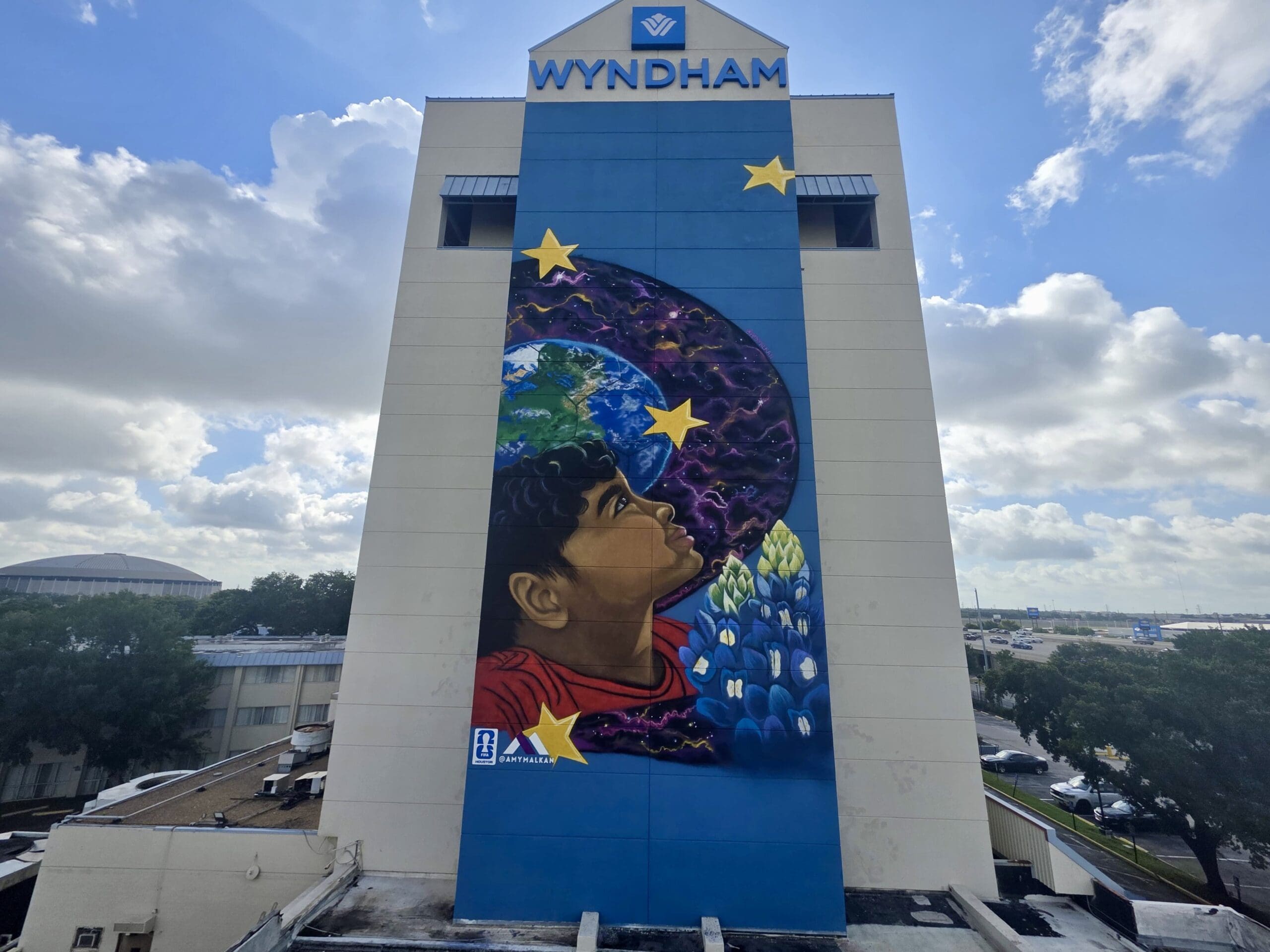 _Dream Big_ Mural by Amy Malkan. Photo by Amy Malkan