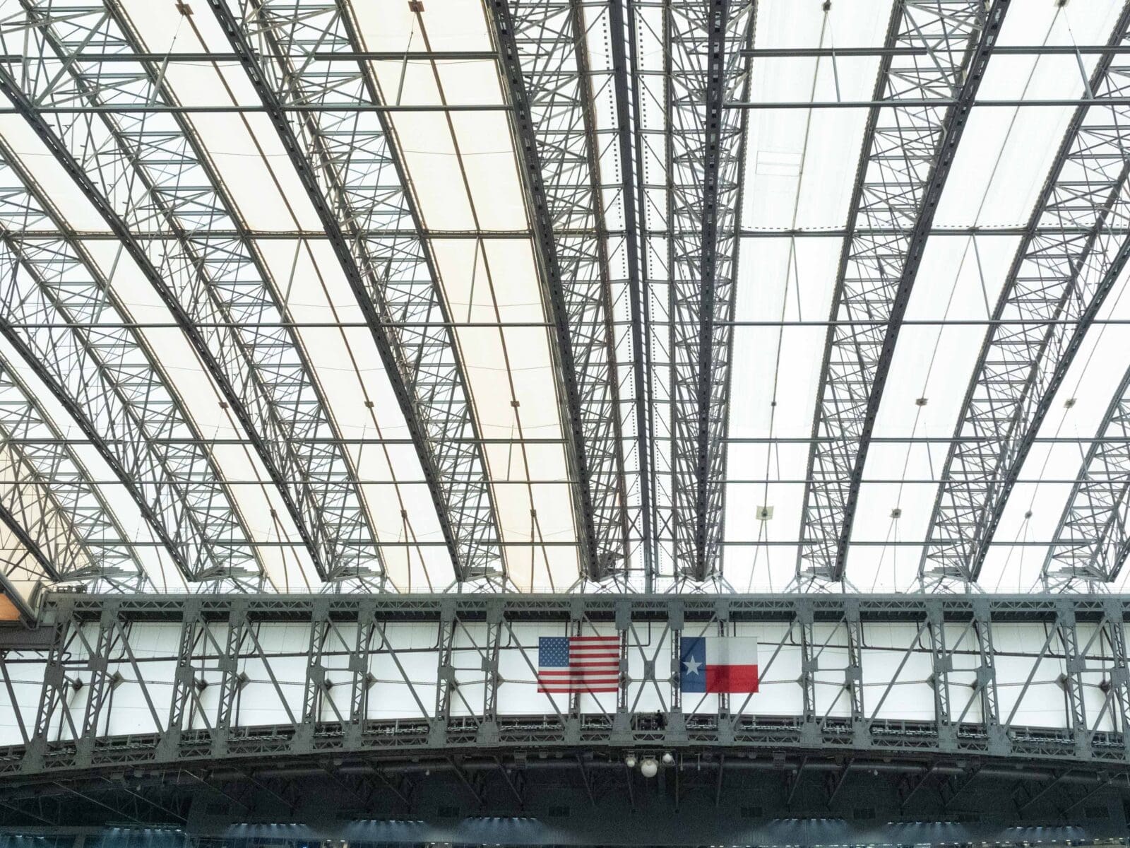 Most of the usual signage has been removed from NRG Stadium for its World Cup moment. (Photo by F. Carter Smith)