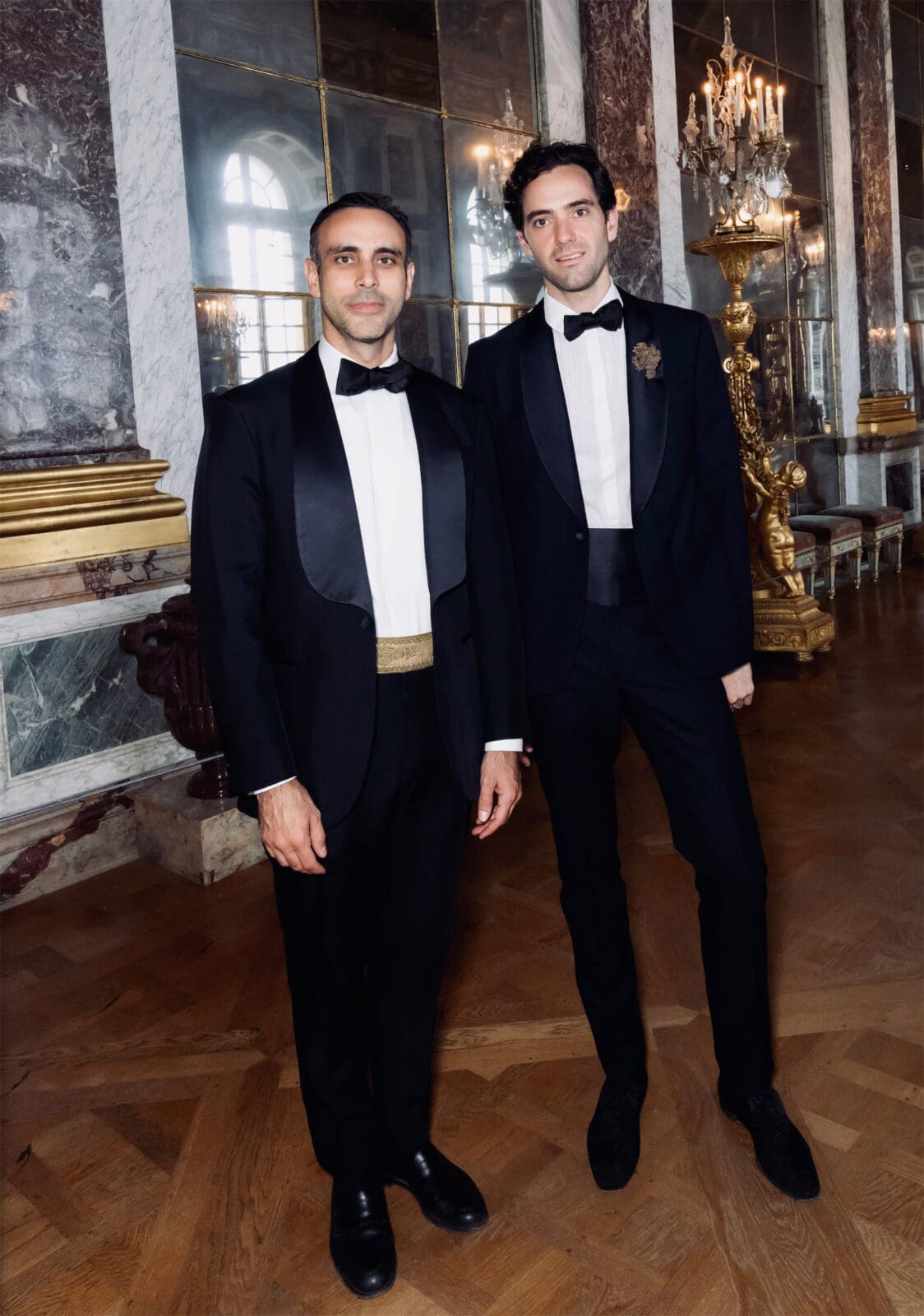 Fabrizio Casiraghi, Fortuné Penniman at the American Friends of Versailles soirée (Photo © François Goizé)