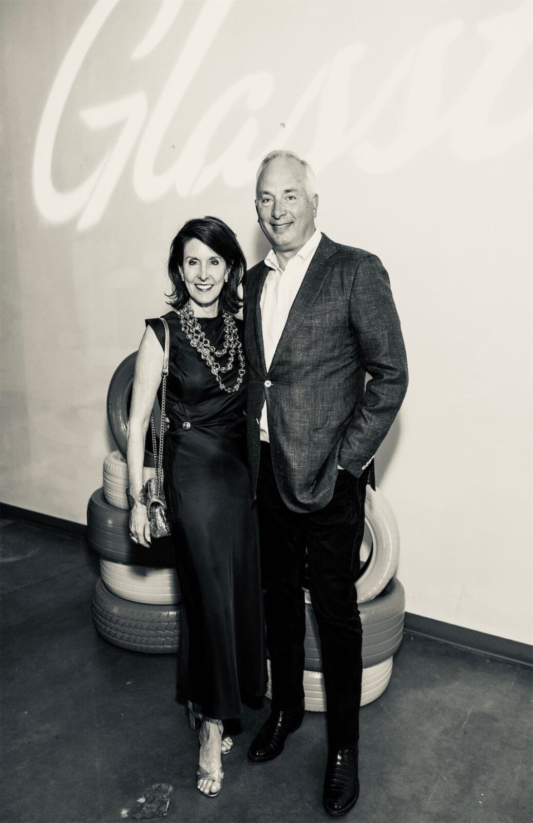 Phoebe & Bobby Tudor at Glasstire 25th Anniversary Party & Auction (Photo by Jenny Antill Clifton)