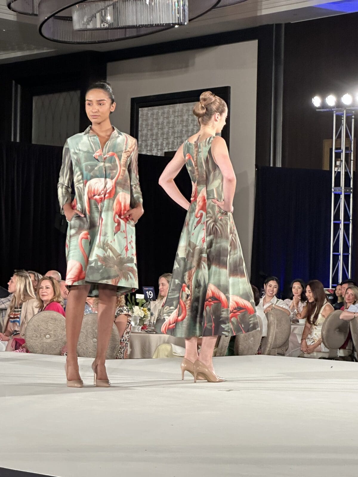The Bach Mai fashion retrospective lights up the catwalk the Asia Society Texas 'Runway to Asia' luncheon held at the Post Oak Hotel. (Courtesy photo)