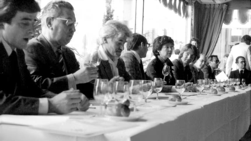 The Judgement of Paris panel at work. (Courtesy Bella Spurrier)