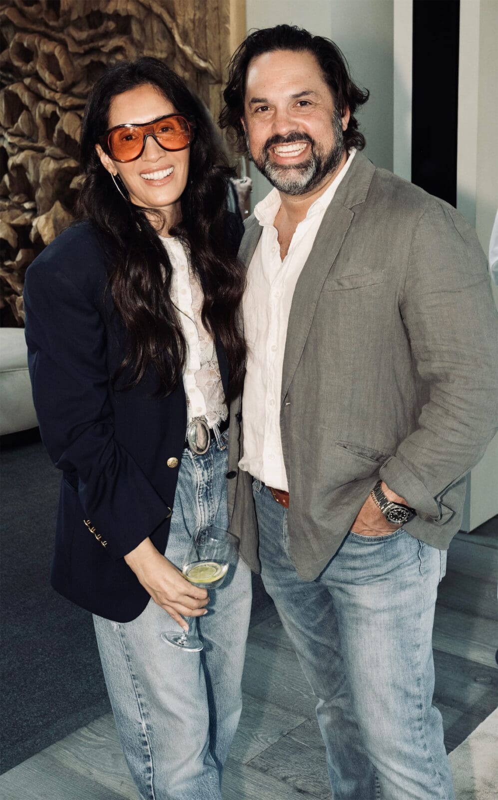 Kristie Ramirez, Greg Katz at Lionel Morrison book signing event (Photo by George Fiala)