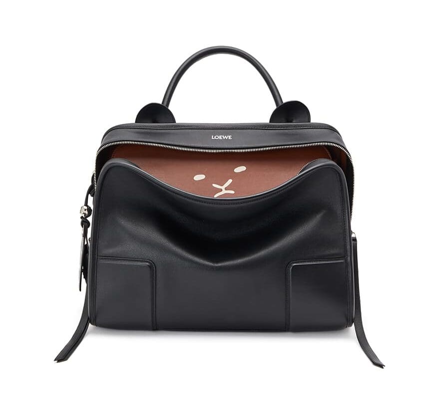 LOEWE 180 ANNIVERSARY LARGE AMAZONA 180 BAG IN INTARSIO CALF