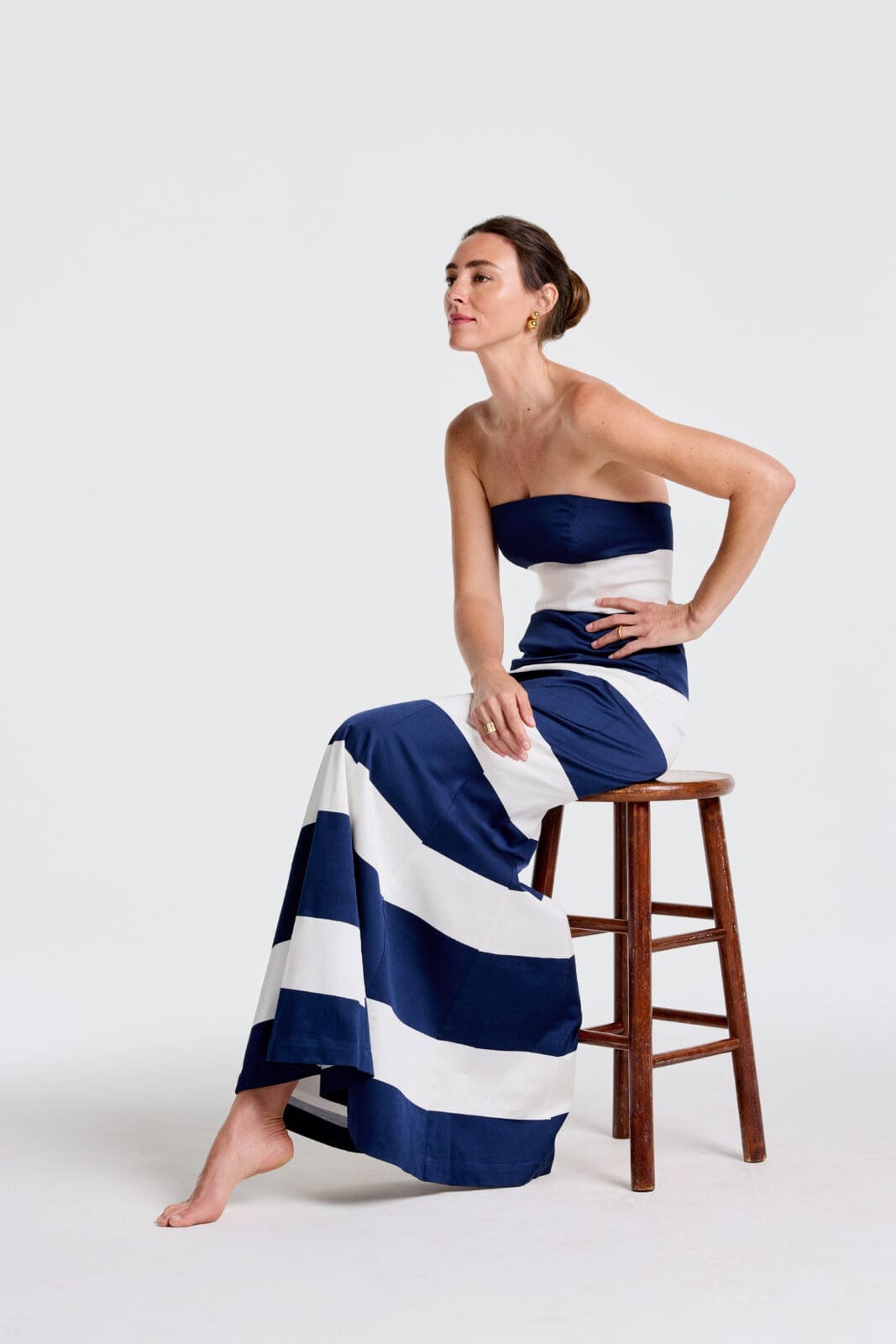 The Ashley Strapless Long Dress (Photo courtesy of J.McLaughlin)