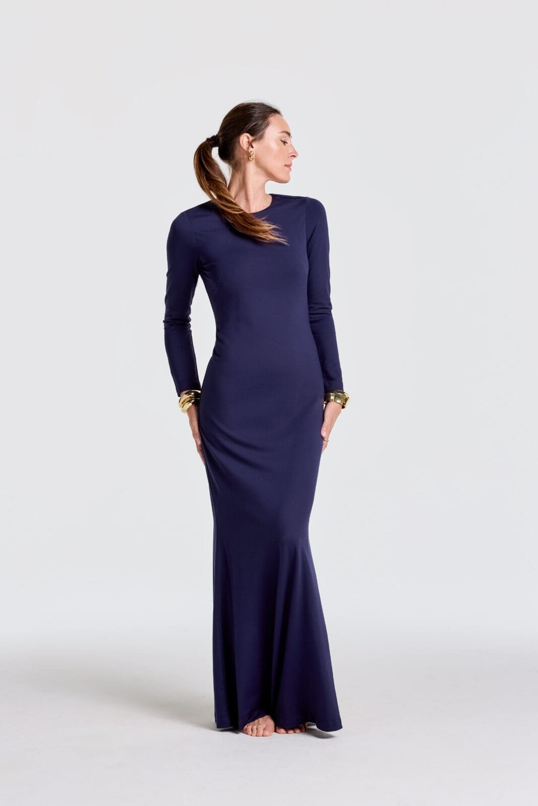 The Alexandra Drama Dress (Photo courtesy of J.McLaughlin)