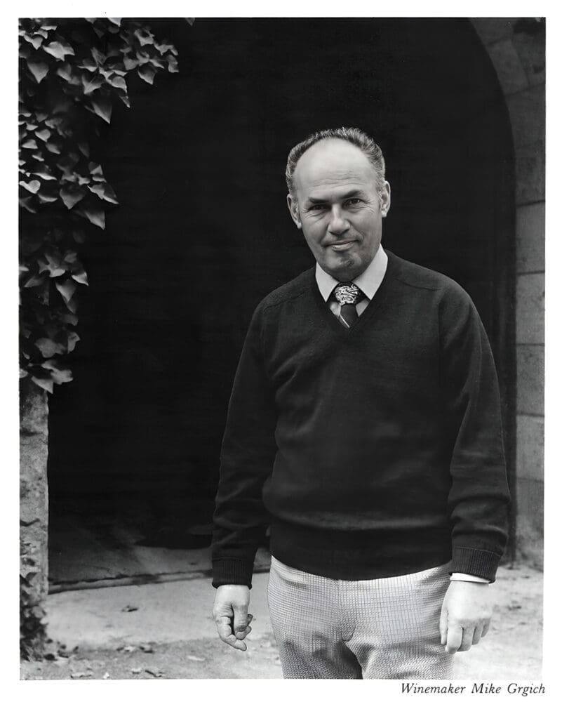 Miljenko "Mike" Grgich at Chateau Montelena. (Courtesy Chateau Montelena)