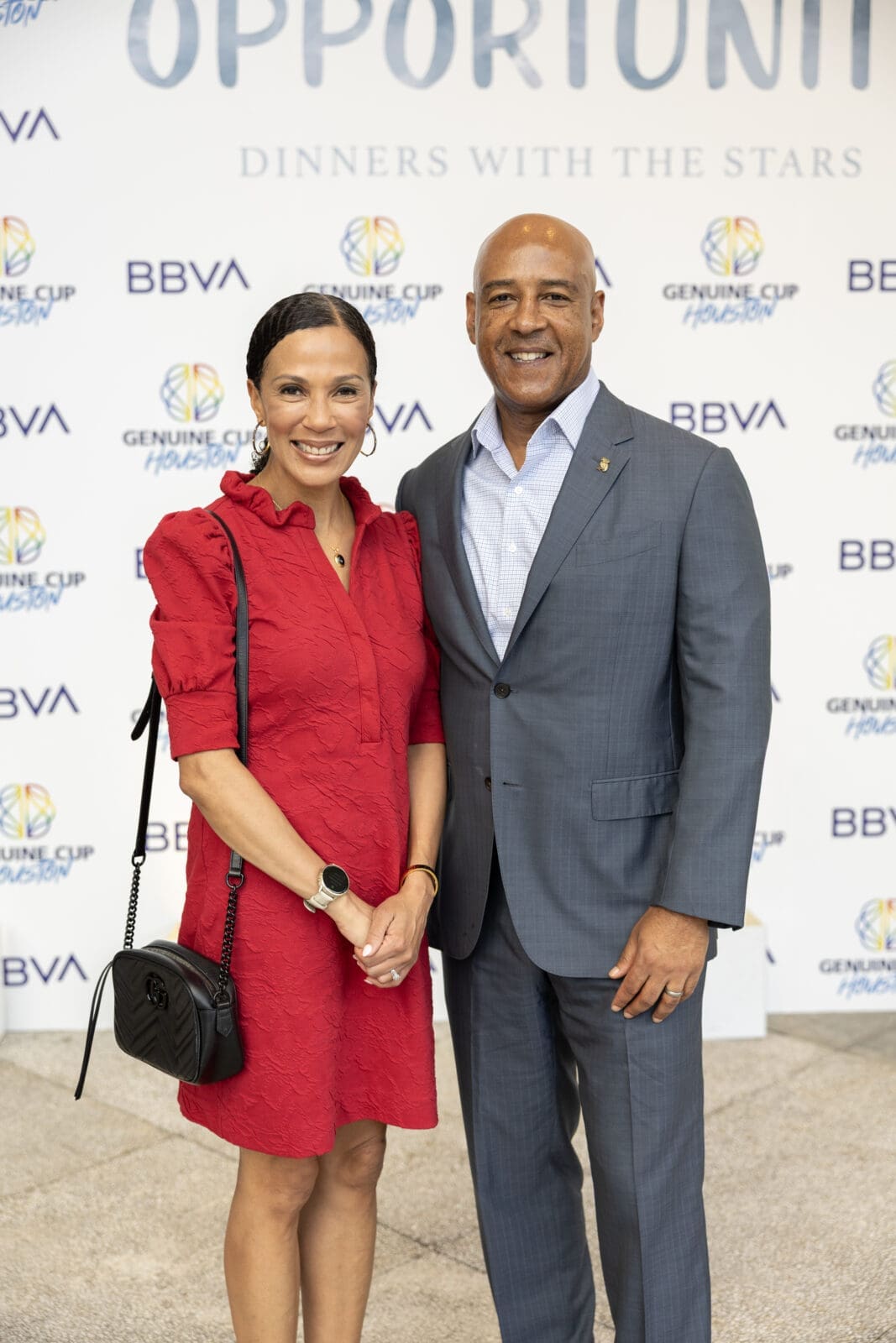 Paula & Reginald DesRoches at the Genuine Cup dinner (Photo by Jenny Antill)
