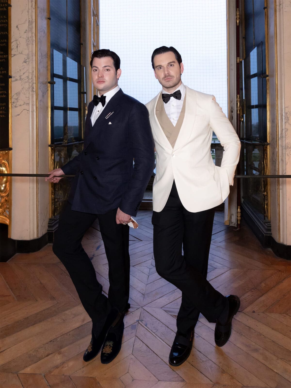 Peter Brant Jr., Jean-Joseph Pani at the American Friends of Versailles soirée (Photo © François Goizé)