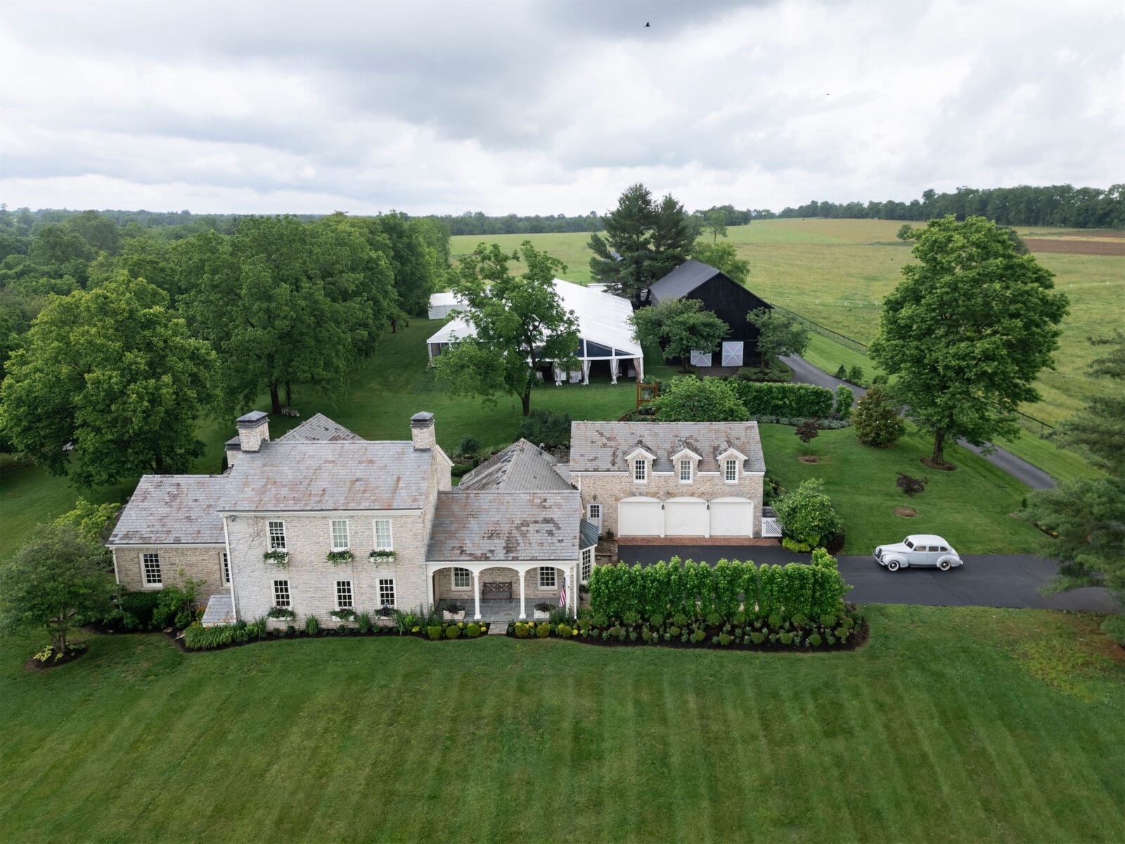 The wedding of Talley Hodges and Will Pike at Millers Run Farm (Photo by The Browns)