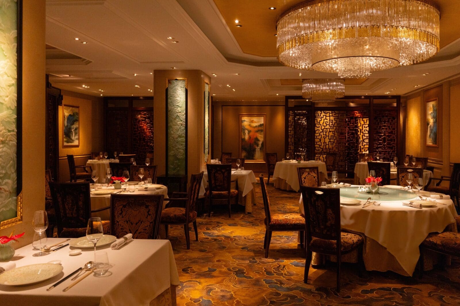 Shang Palace, the hotel's Cantonese restaurant, is the first Chinese restaurant in France to earn a Michelin star.