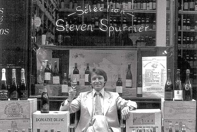 Steven Spurrier, the man behind The Judgement of Paris. (Image from "Steven Spurrier, A Life in Wine")
