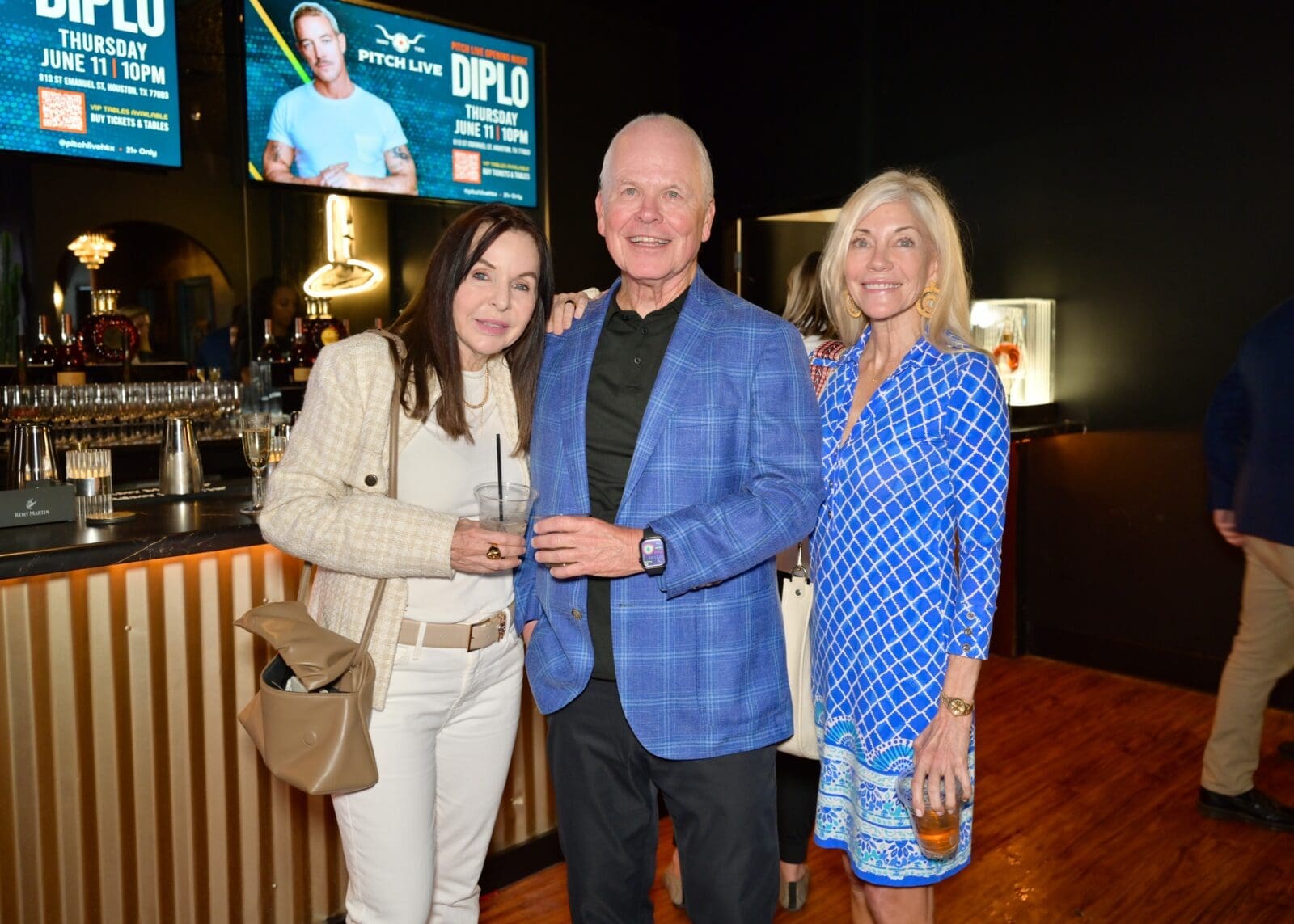 Terry Henry, Patrick Henry, Betty Parades at The Ranch Presents Pitch Live  (Photo by Alex Montoya)
