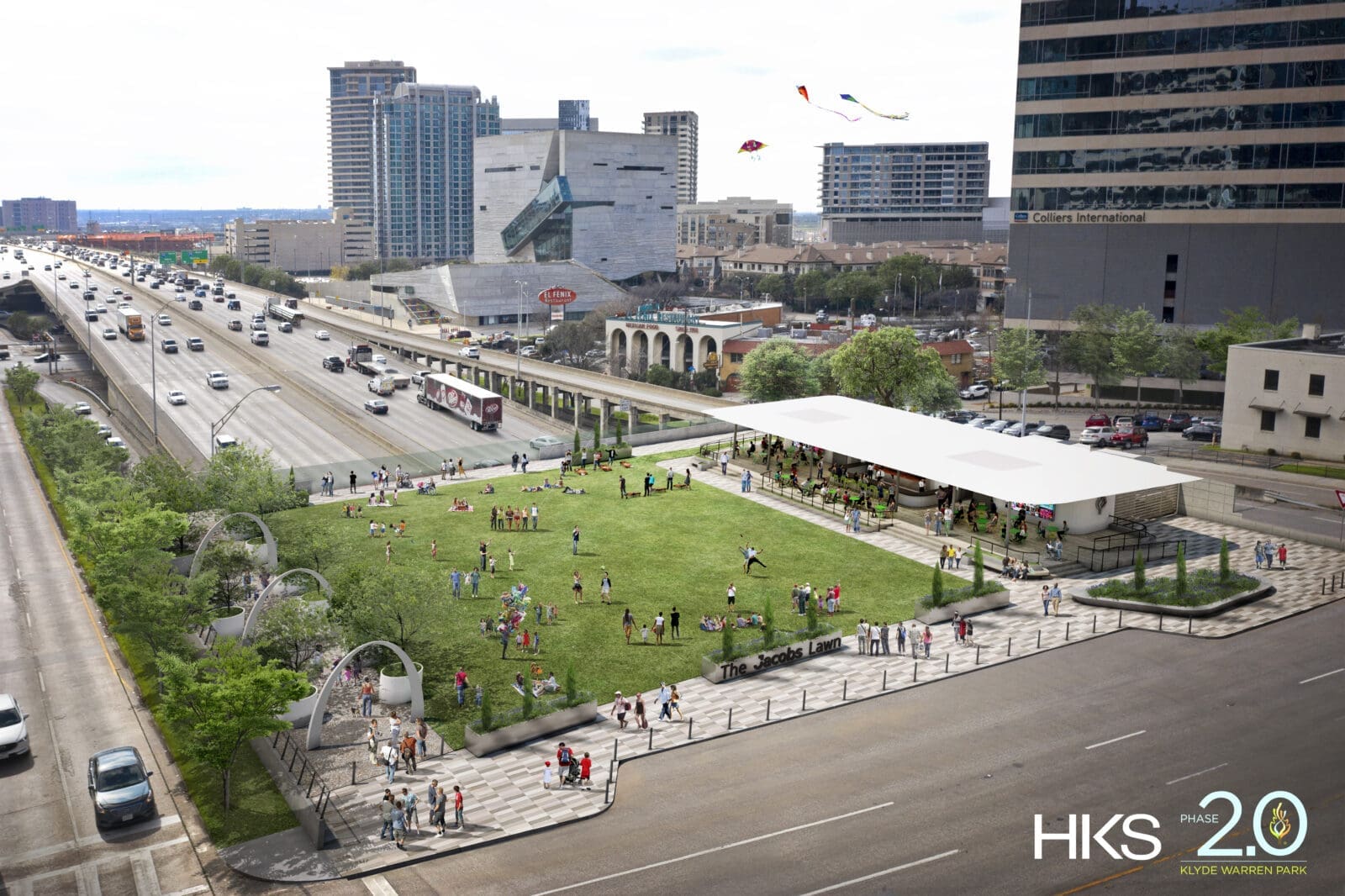 Dallas’ Klyde Warren Park Hosts Summer Events and Shares Exciting News of Expansion — Including an Outdoor Ice Skating Rink