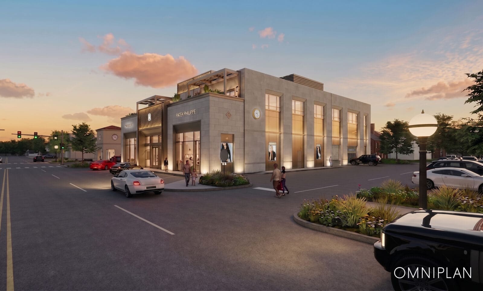 Rendering of the renovated deBoulle Diamond & Jewelry flagship