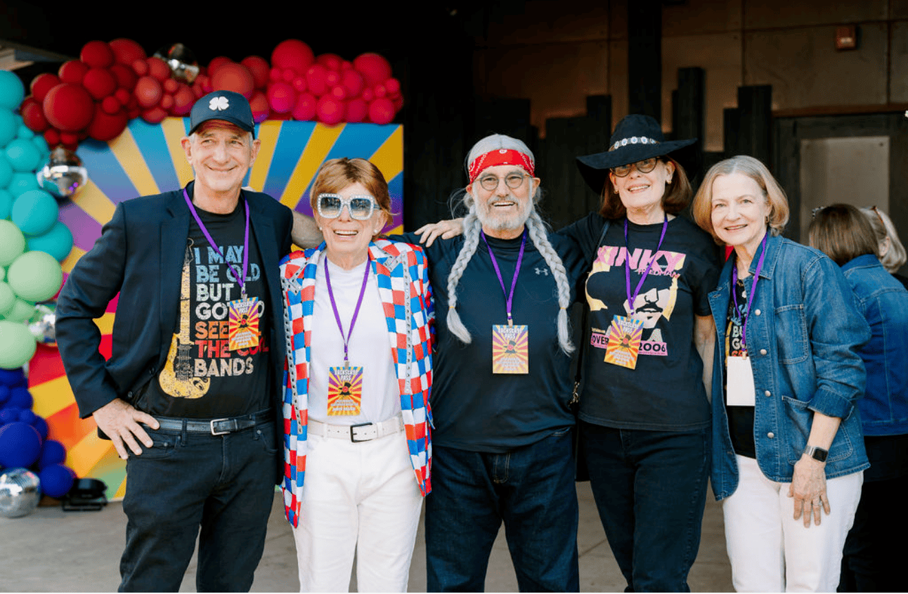 Andy Baker, John Mann, Dr. Alex Rosas, Dr. Lynn Hoffman, Vera Baker (Photo by Sparkle Photography)