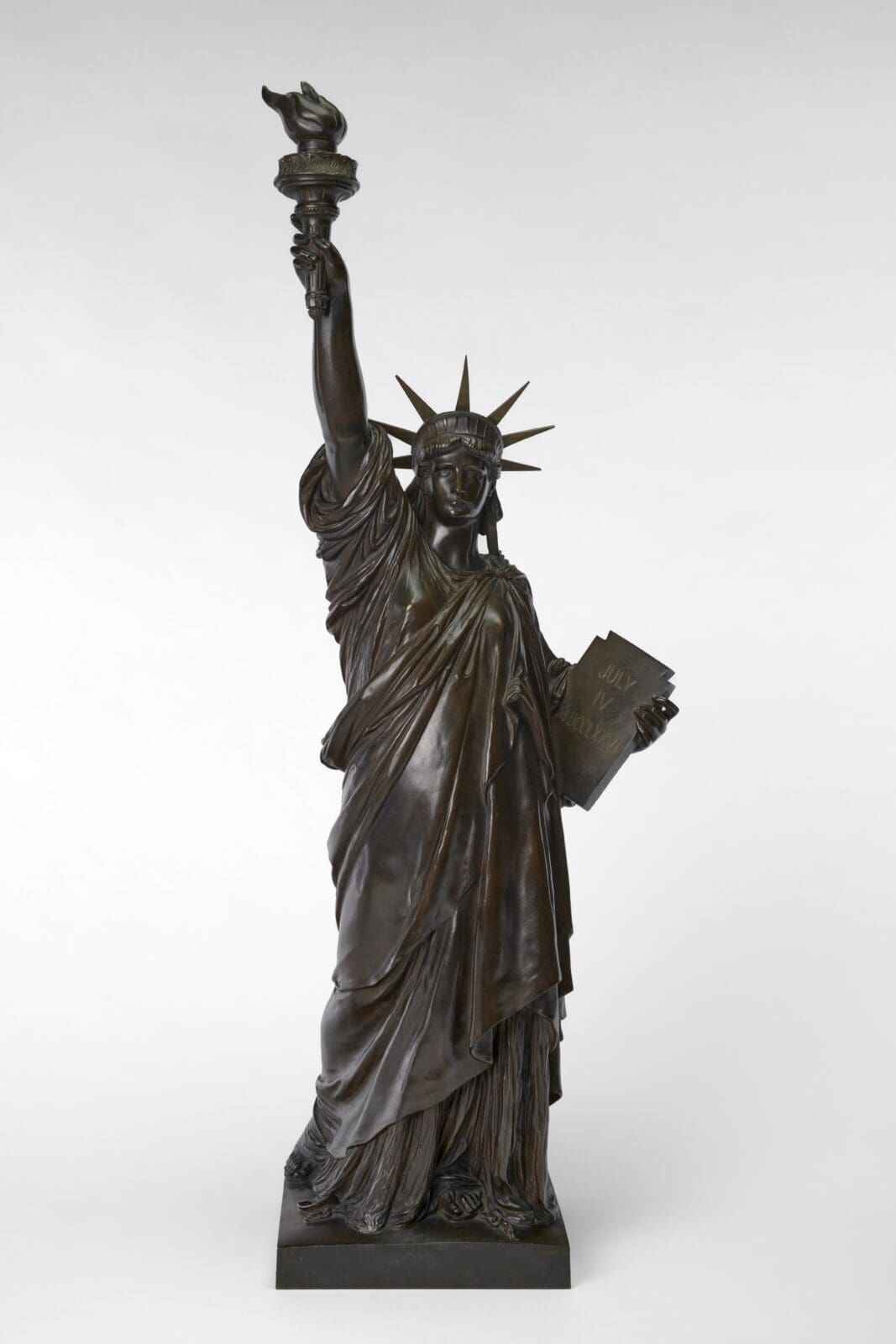 Frédéric-Auguste Bartholdi’s "Liberty Enlightening the World (Statue of Liberty)," 1894–1901, anchors the Carter’s new exhibition. (Courtesy)