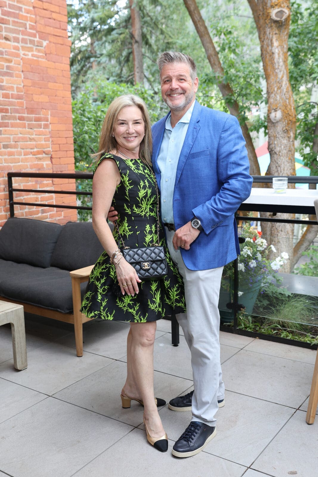 Donae & Rob Chramosta at the Memorial Hermann Foundation Aspen retreat (Photo by Priscilla Dickson)