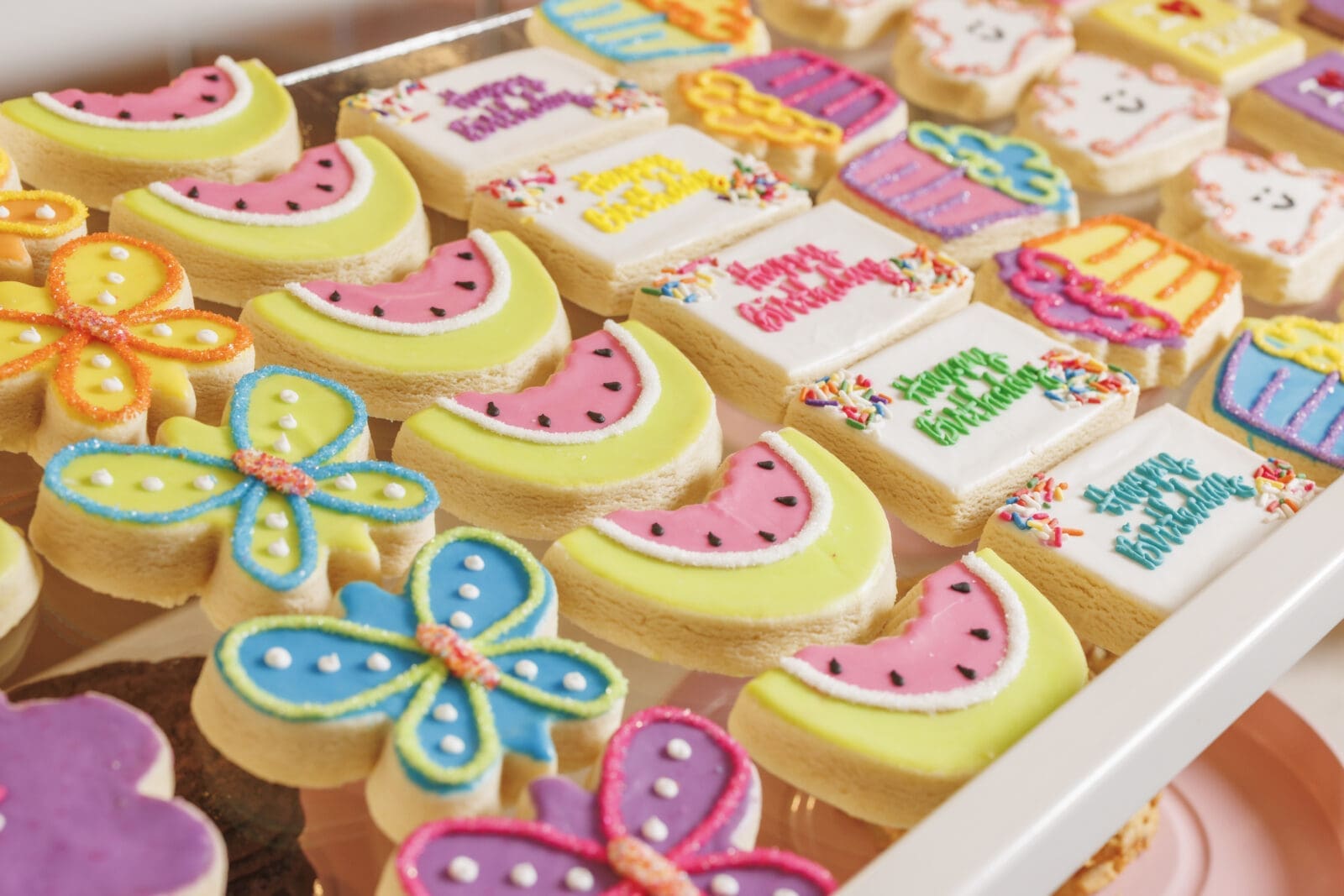 J. Rae's signature hand-decorated sugar cookies helped build a devoted following in Fort Worth before the bakery relocated to Dallas in 2021. (Photograph by Samantha Marie Photography)