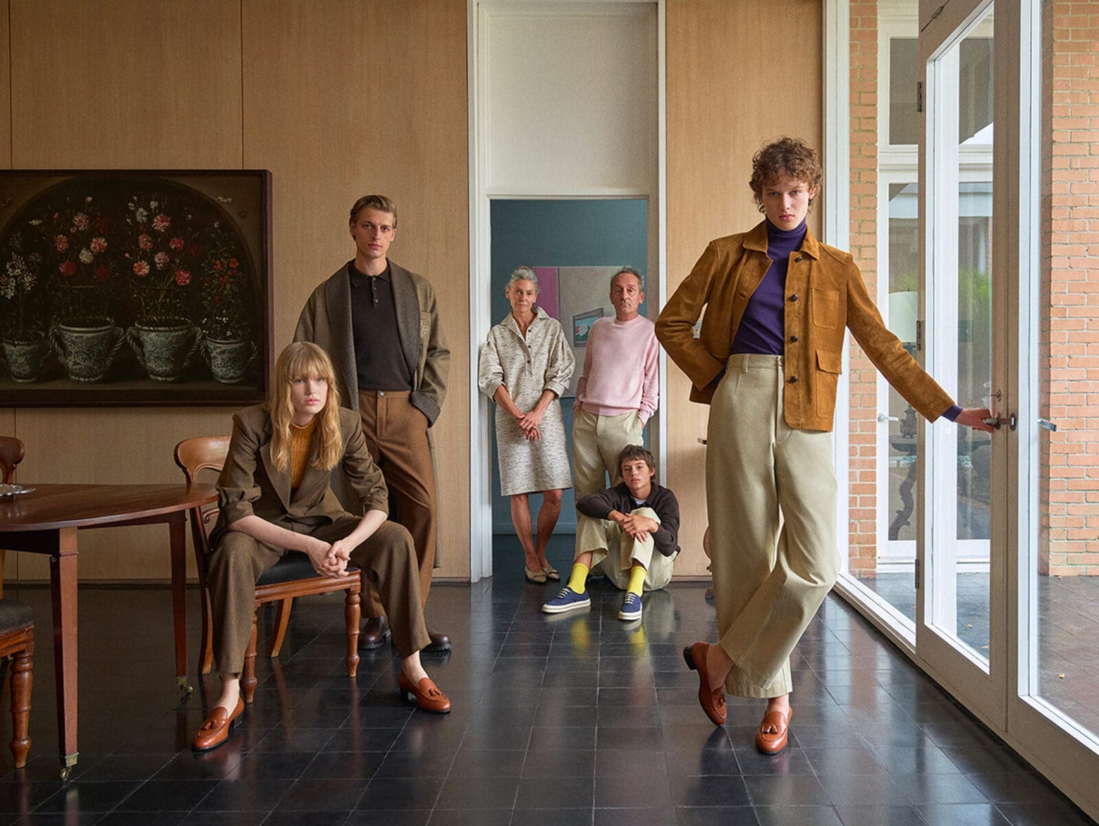 Three Houston jewels, the Menil Collection, the de Menil House, and Rothko Chapel, join the rarefied constellation of singular places explored by Loro Piana, as recently revealed in the heritage brand's Fall/Winter 2026-2027 advertising campaign.  (Courtesy Loro Piana; the Menil Collection, Houston, Texas; Photo Mario Sorrenti) 