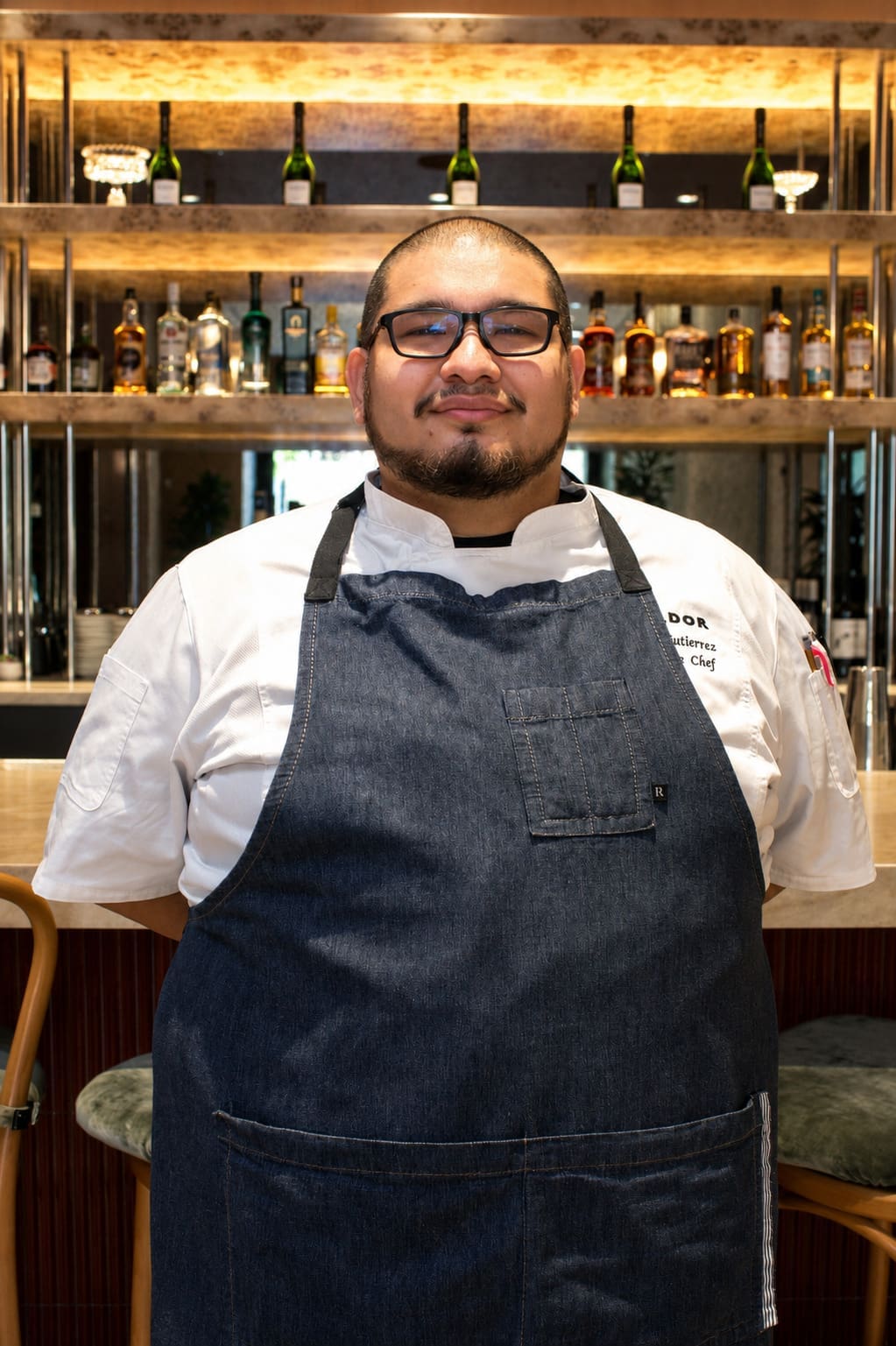 Hospitality comes naturally to Chef Manuel “Manny” Gutierrez, Executive Chef at Cafe Mirador in Fort Worth. (Photo by Edward Brown)