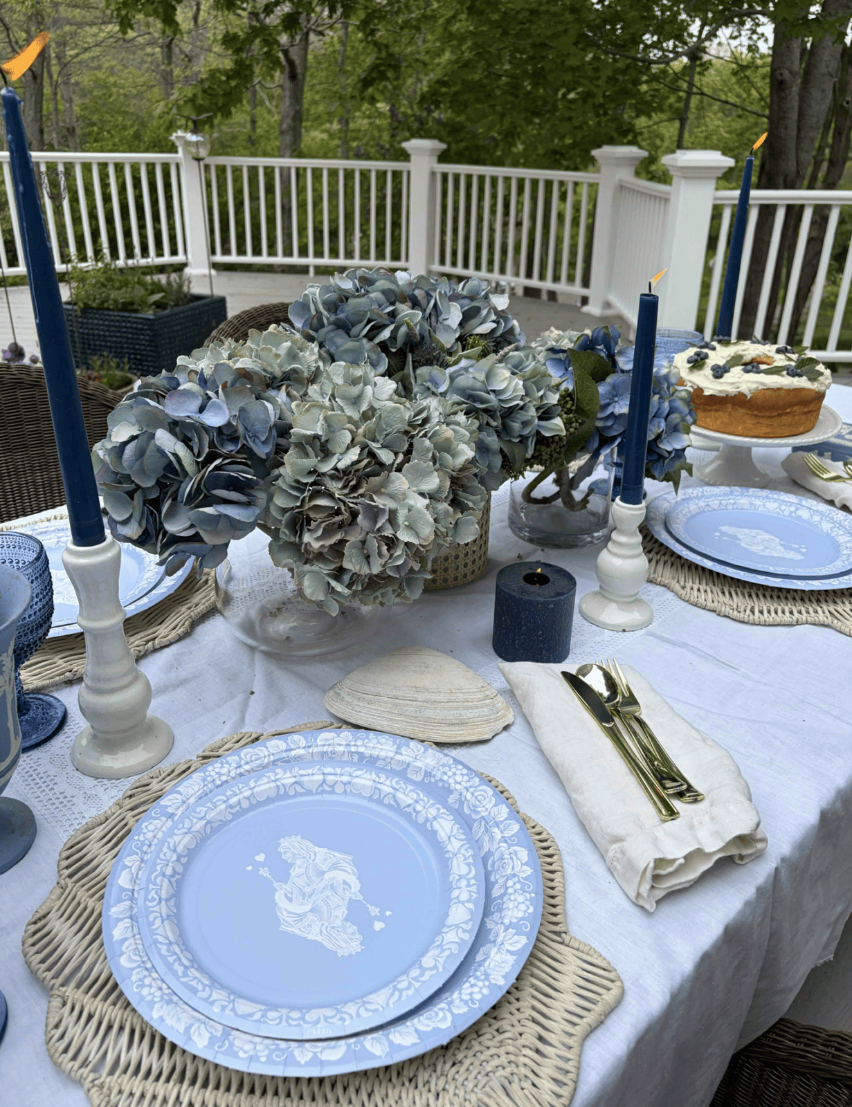 Traditional designs are part of Pavilion Paper's staple of posh paper plates