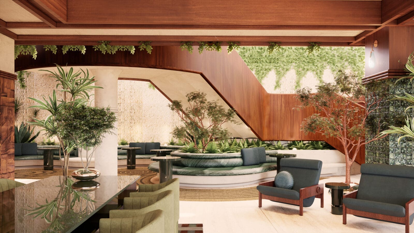 Reimagined as Sítio El Tropicano, the storied San Antonio hotel is undergoing a $100 million transformation. (Rendering courtesy of Sítio El Tropicano)