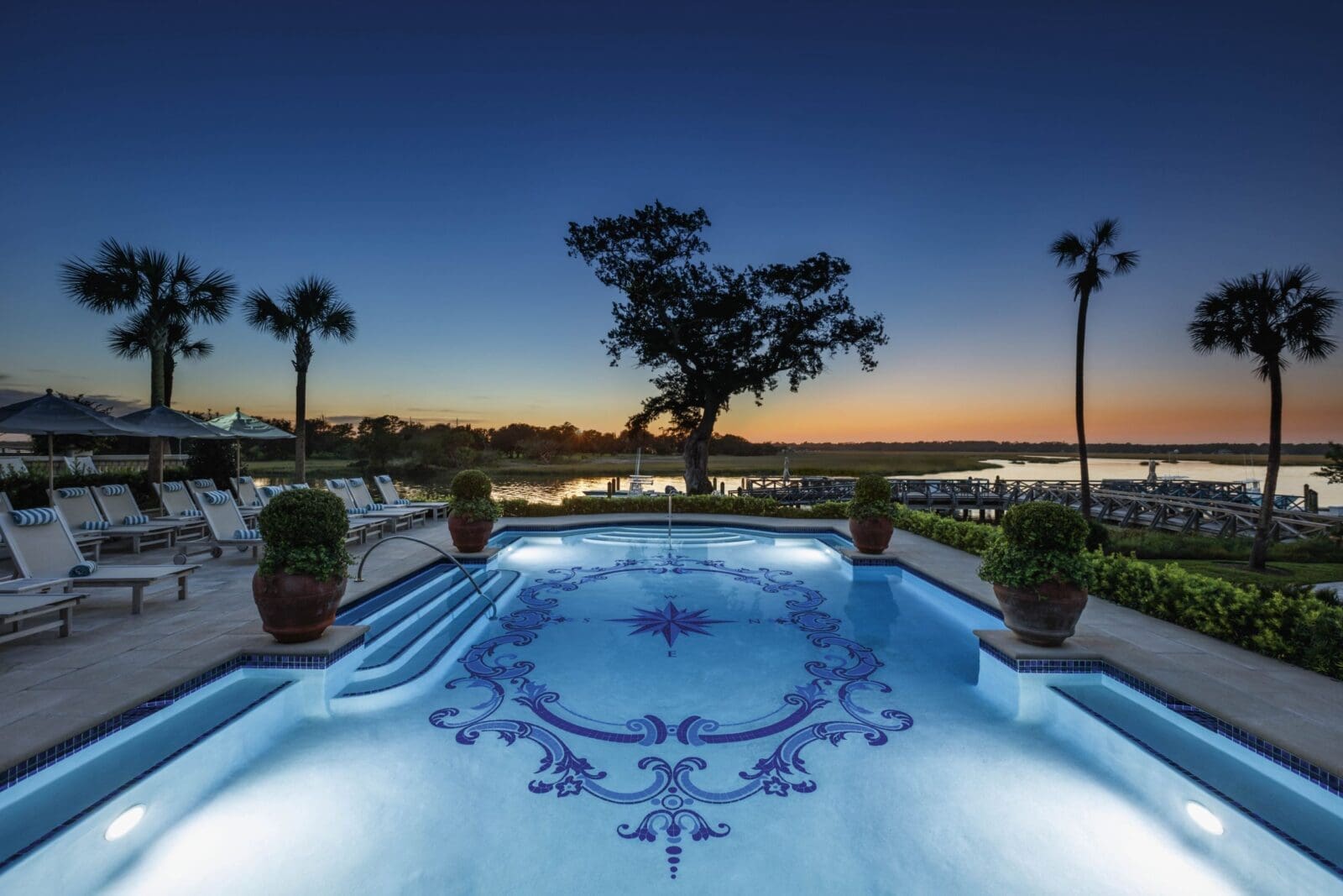 The pool at The Cloister (Photo by Sea Island)