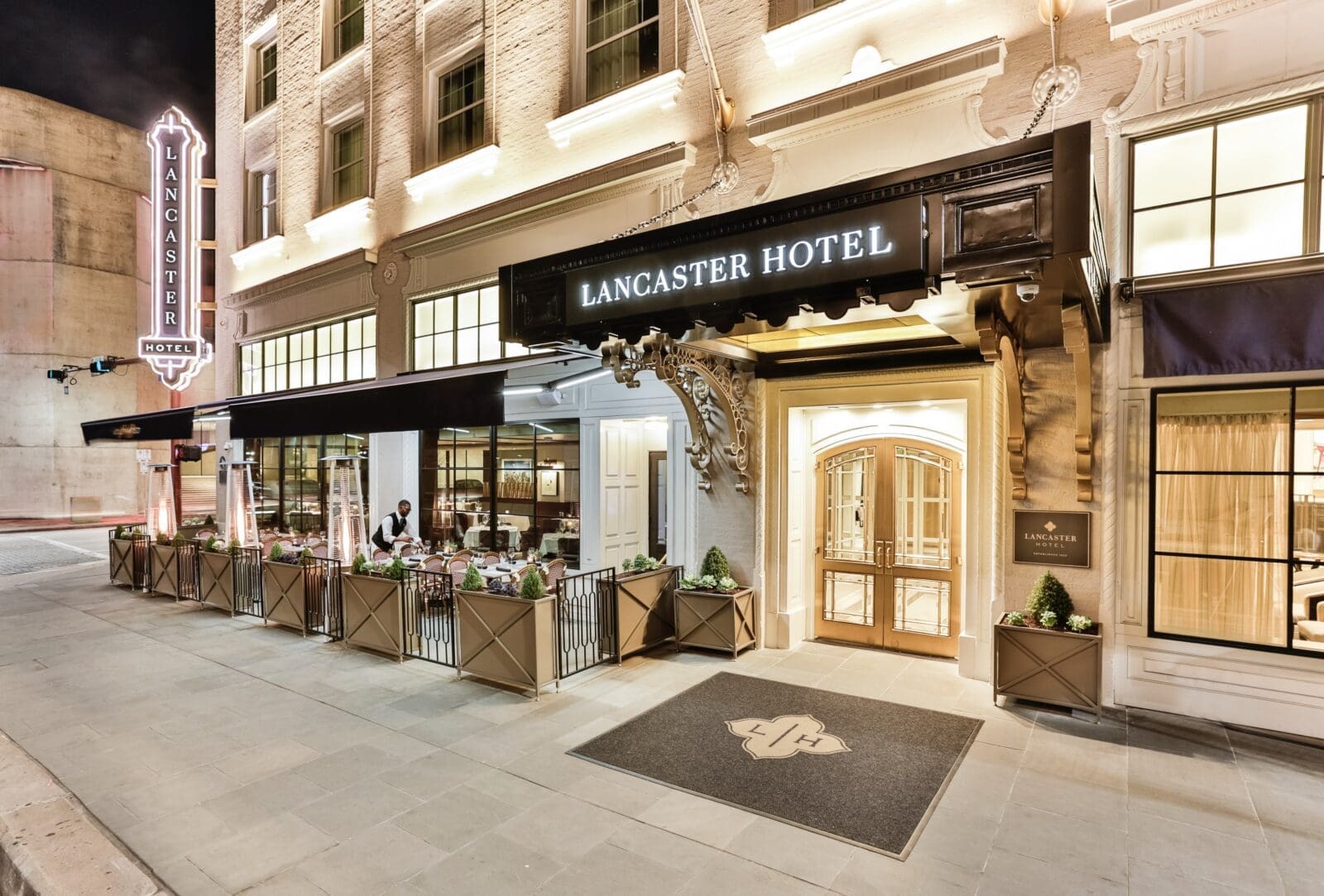 The Lancaster Hotel in Houston's Theater District has earned Travel + Leisure's coveted Best City Hotel in Houston honors for 2026. (Photo by Jay Boursseau)