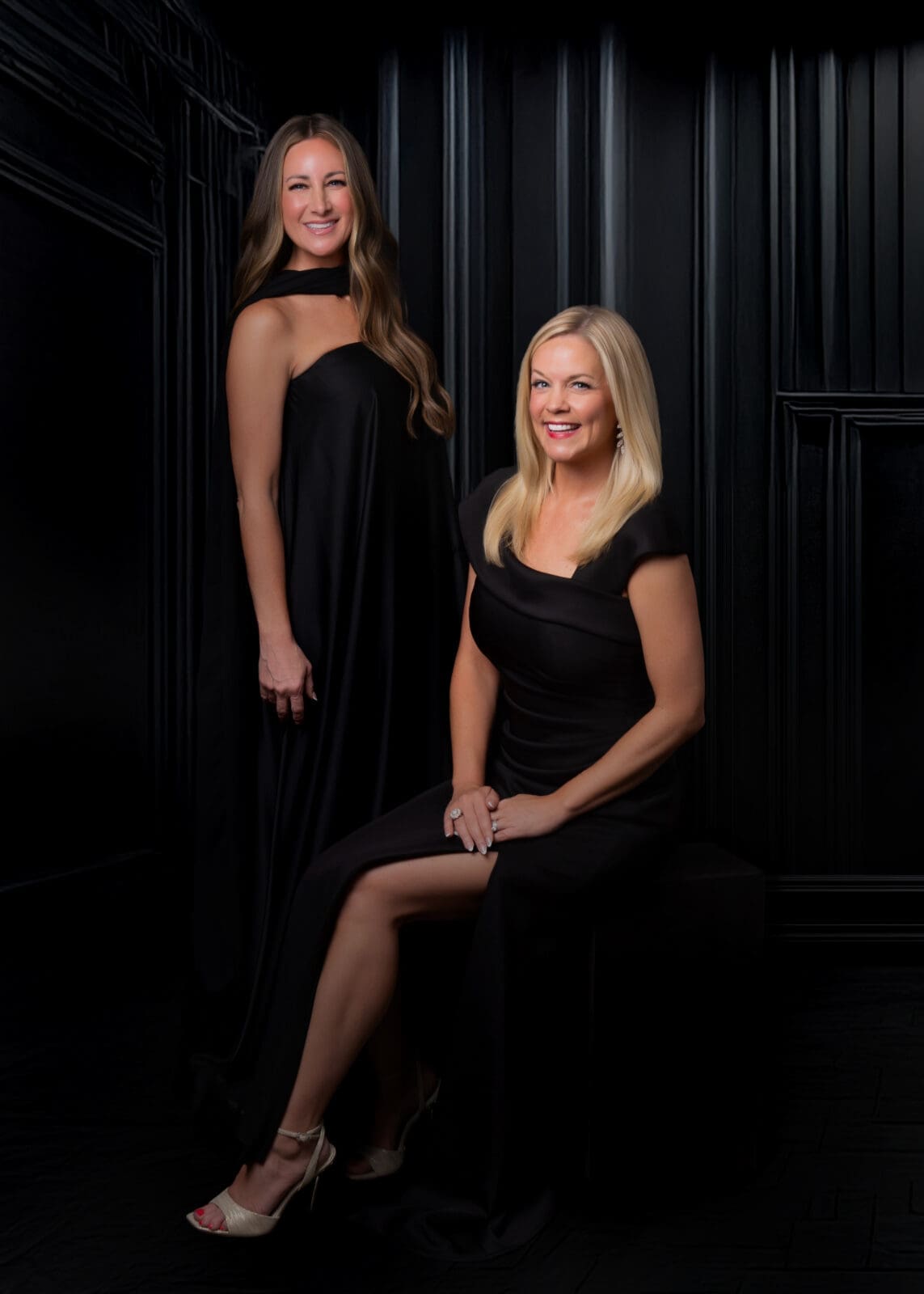 Sondra Lagasse and Jill Simms, owners of Woodlands Style House, will walk the runway aa Community Champions at The Walk. (Photo courtesy of Mindy Harmon)